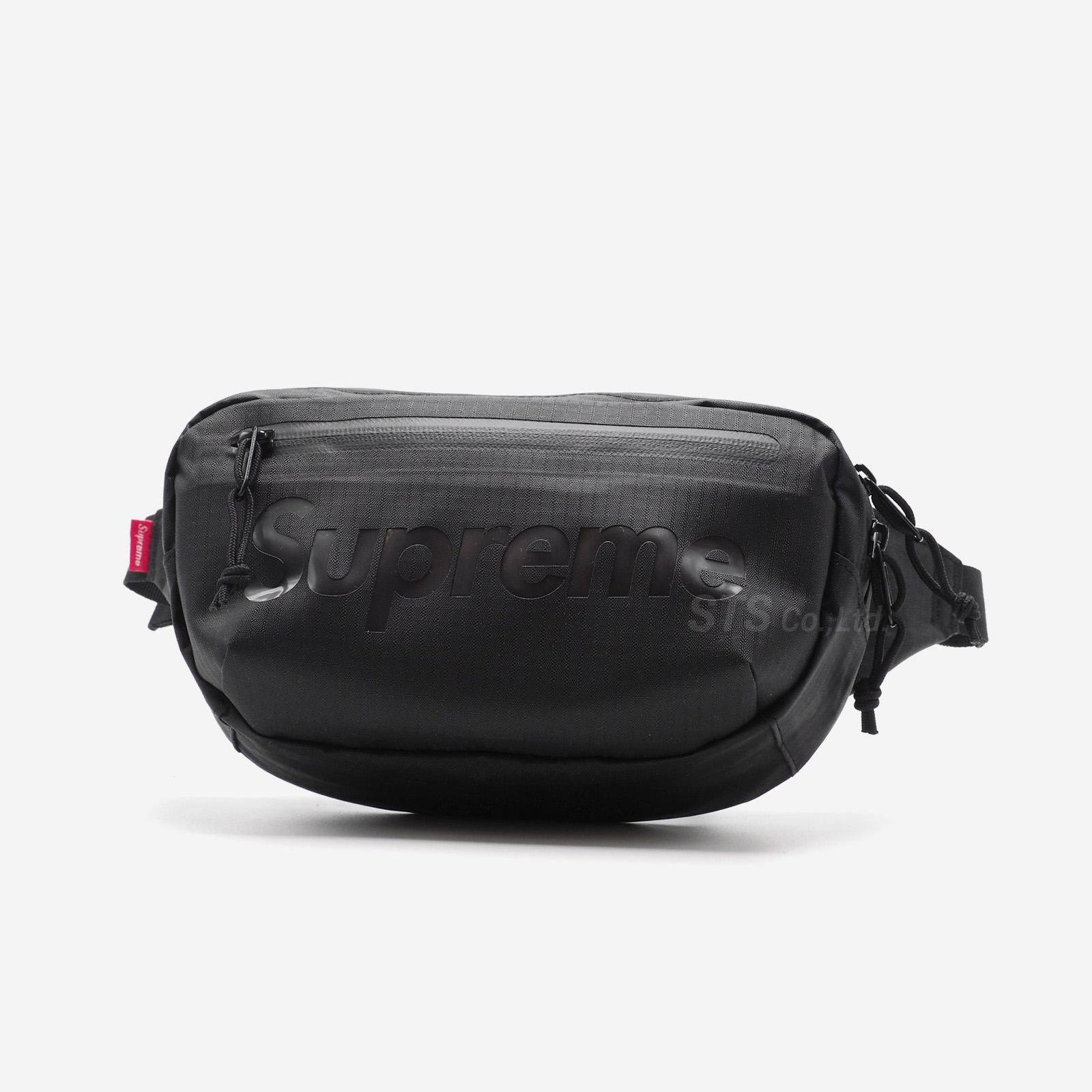 Leather supreme waist online bag