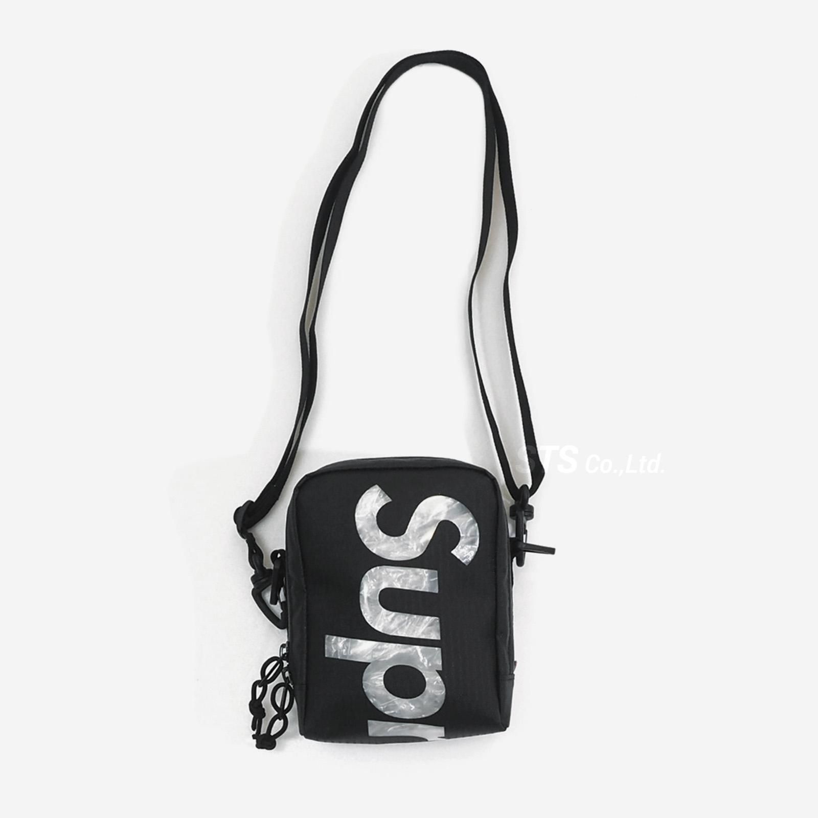 バッグSUPREME Neck Pouch 21ss BLACK ネックポーチ - ウエストポーチ