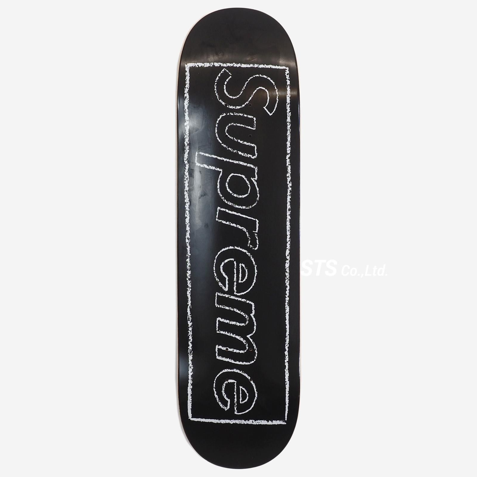 supreme kaws chalk logo skateboard - スケートボード