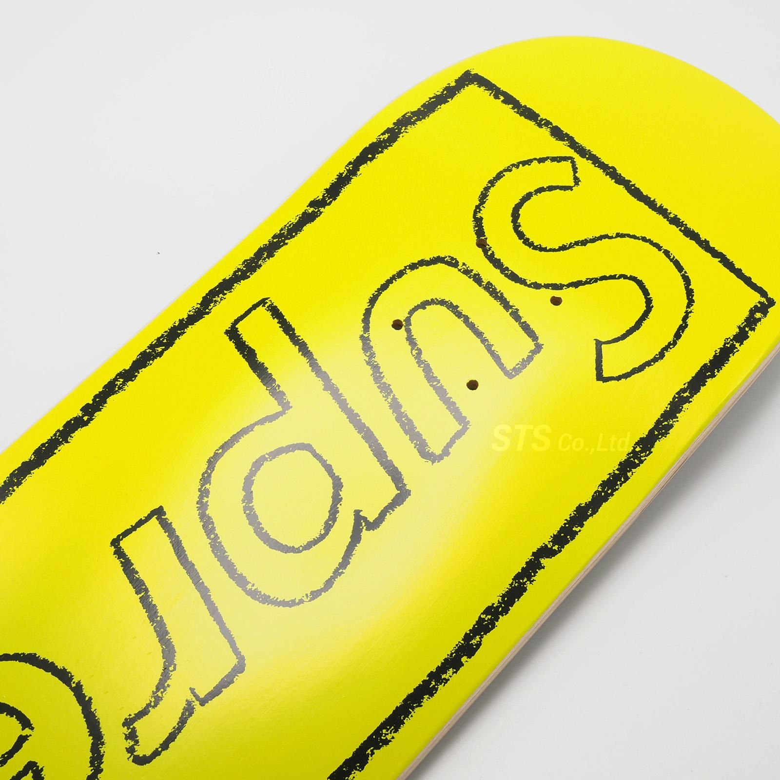 Supreme - KAWS Chalk Logo Skateboard - UG.SHAFT