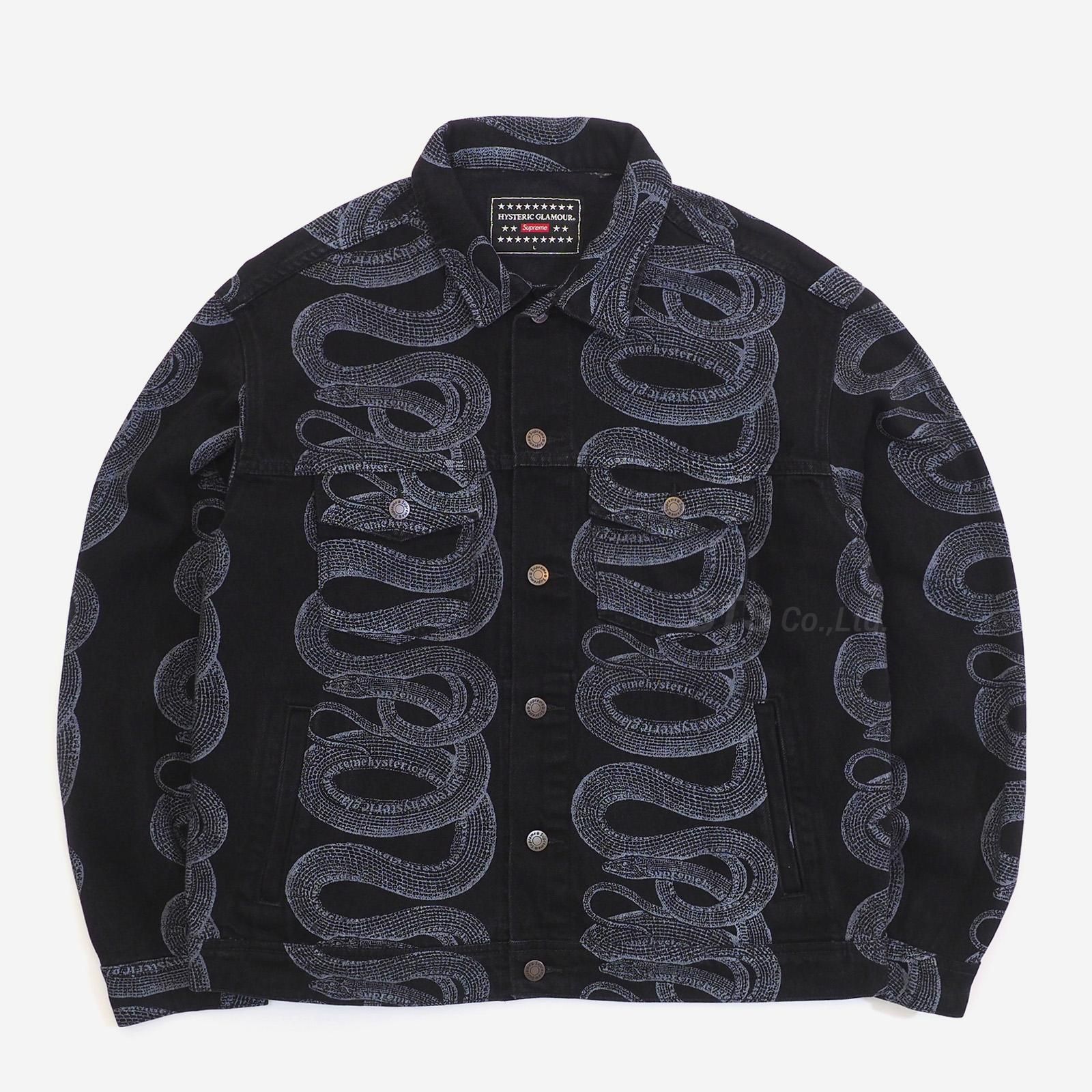 Supreme/Hysteric Glamour Snake Denim Trucker Jacket - UG.SHAFT