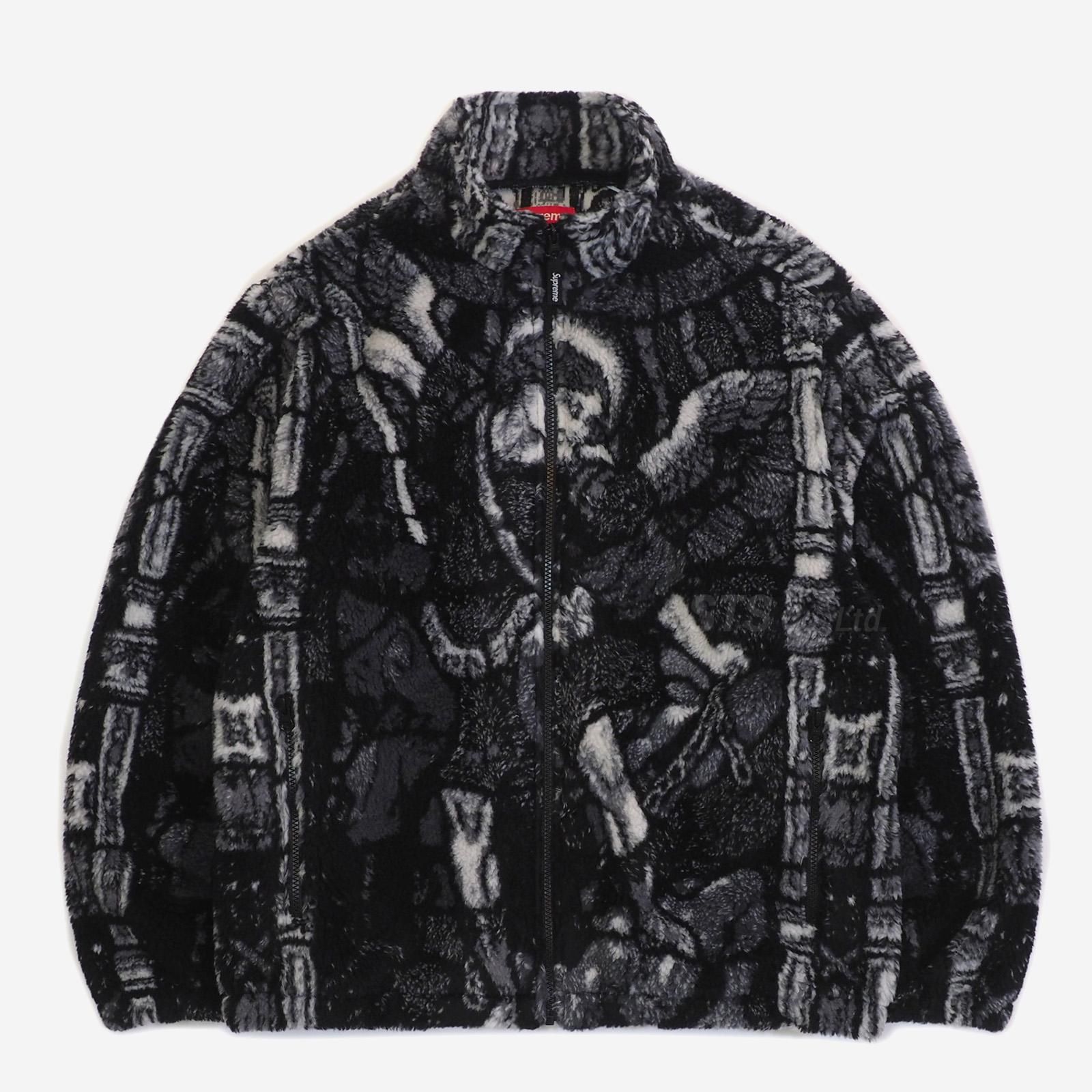 ラージ Supreme saint michael FLEECE ジャケット L