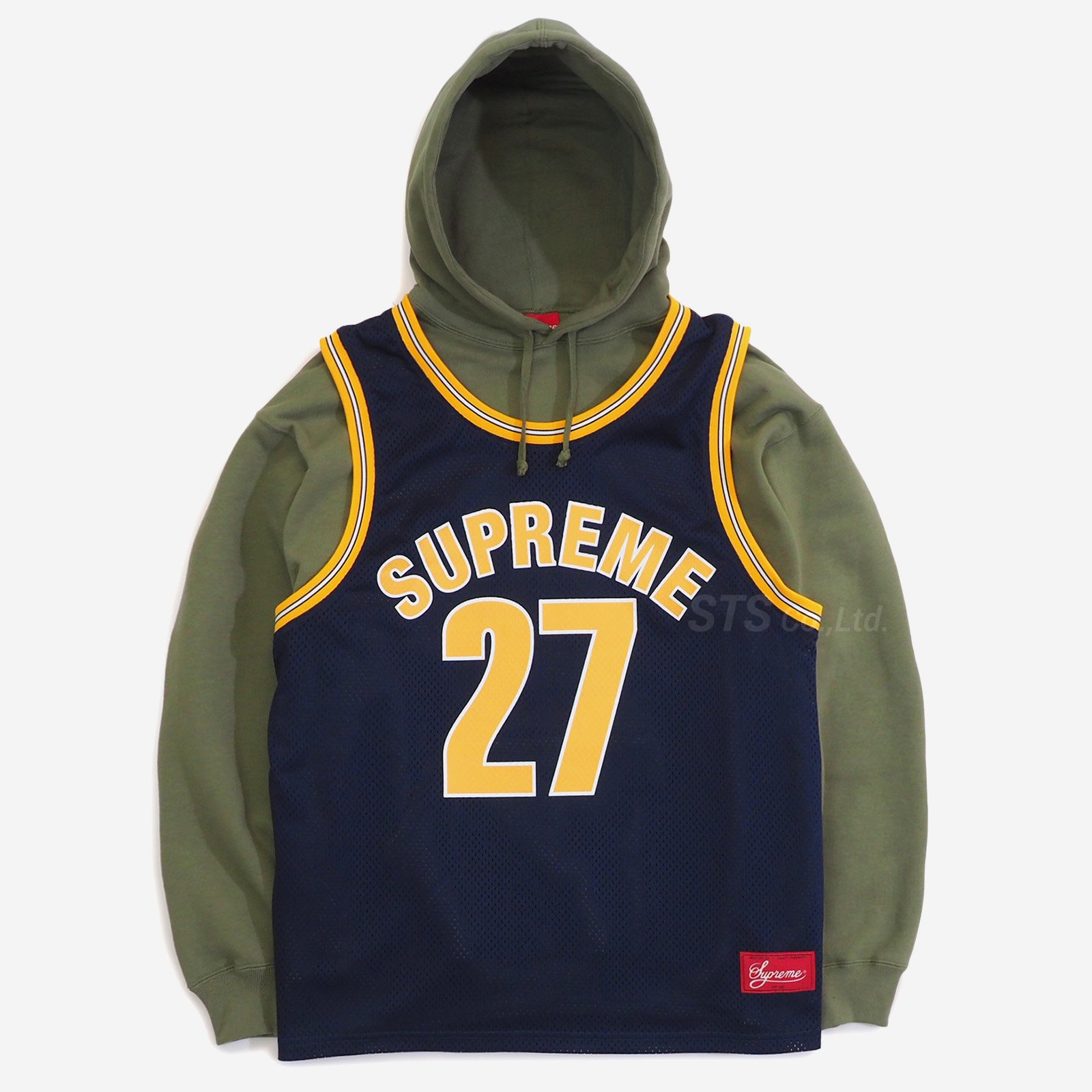 supreme[完売品]Supreme Basketball Jersey Hood - トップス