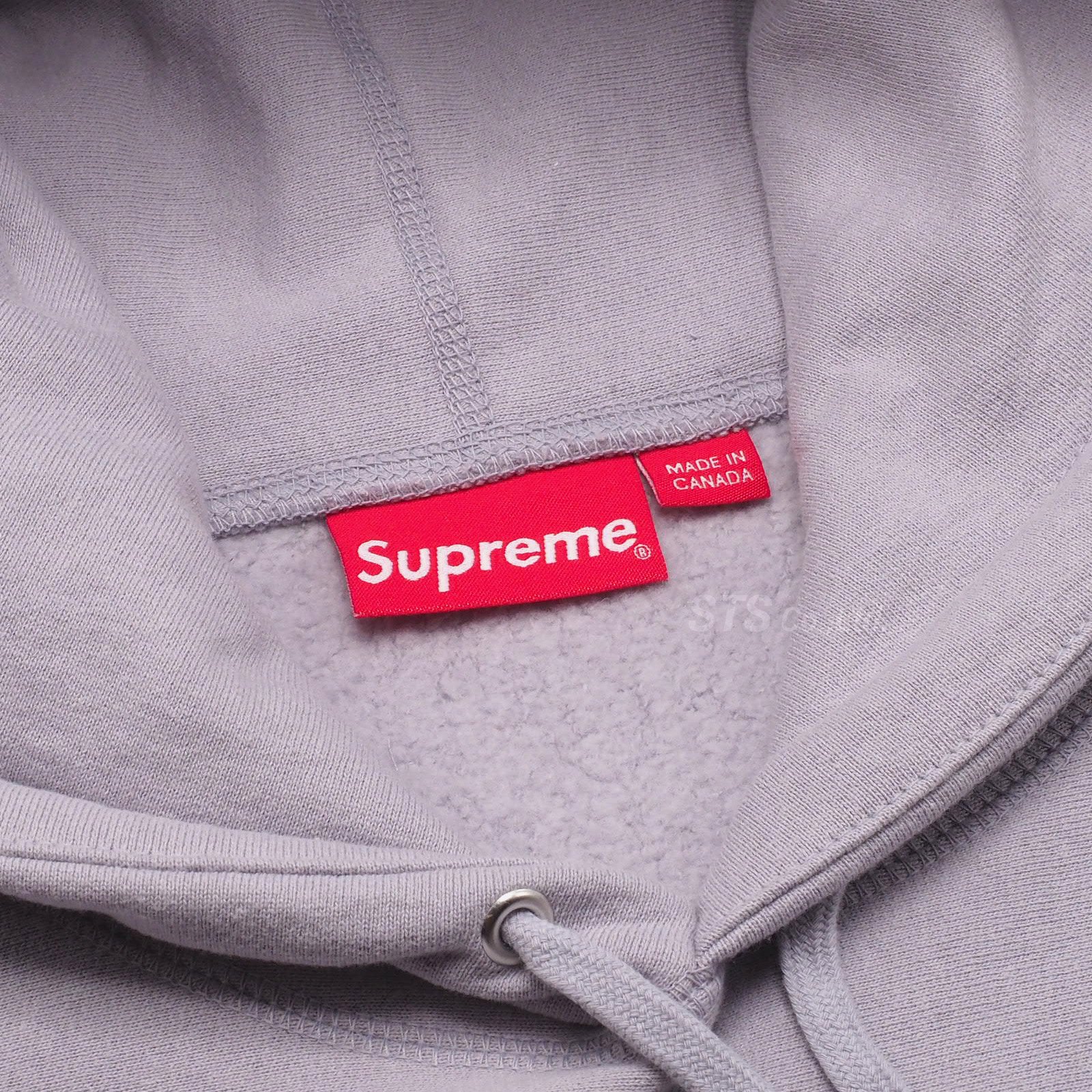 Supreme Box Logo Hooded Sweatshirt Washed Navyシュプリーム