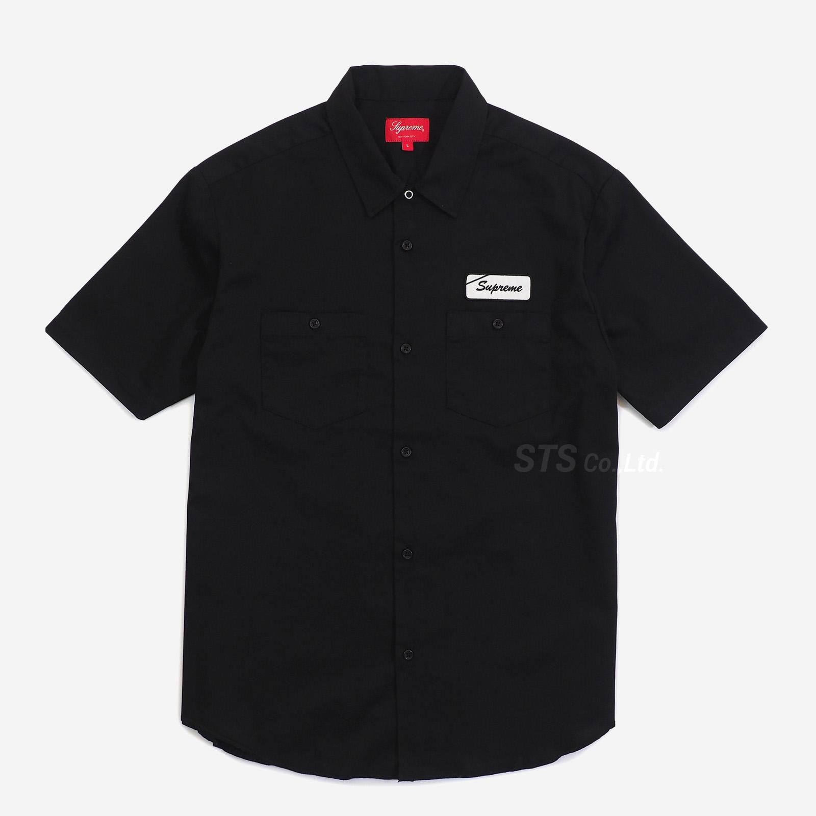 supreme Dog S/S Work Shirt  orange S