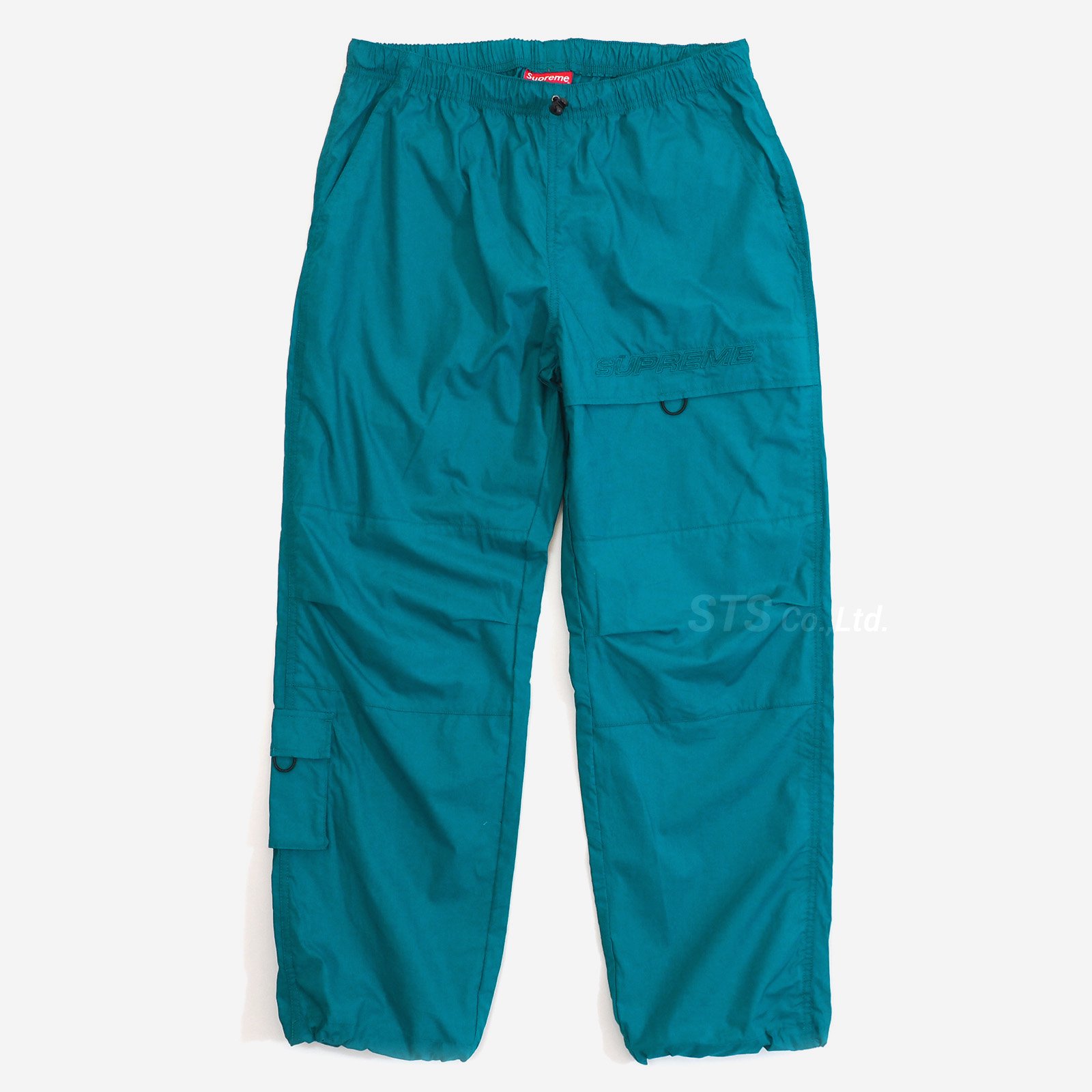 数回程度の着用ですSupreme Cotton Cinch Pant Teal Sサイズ - ワーク ...