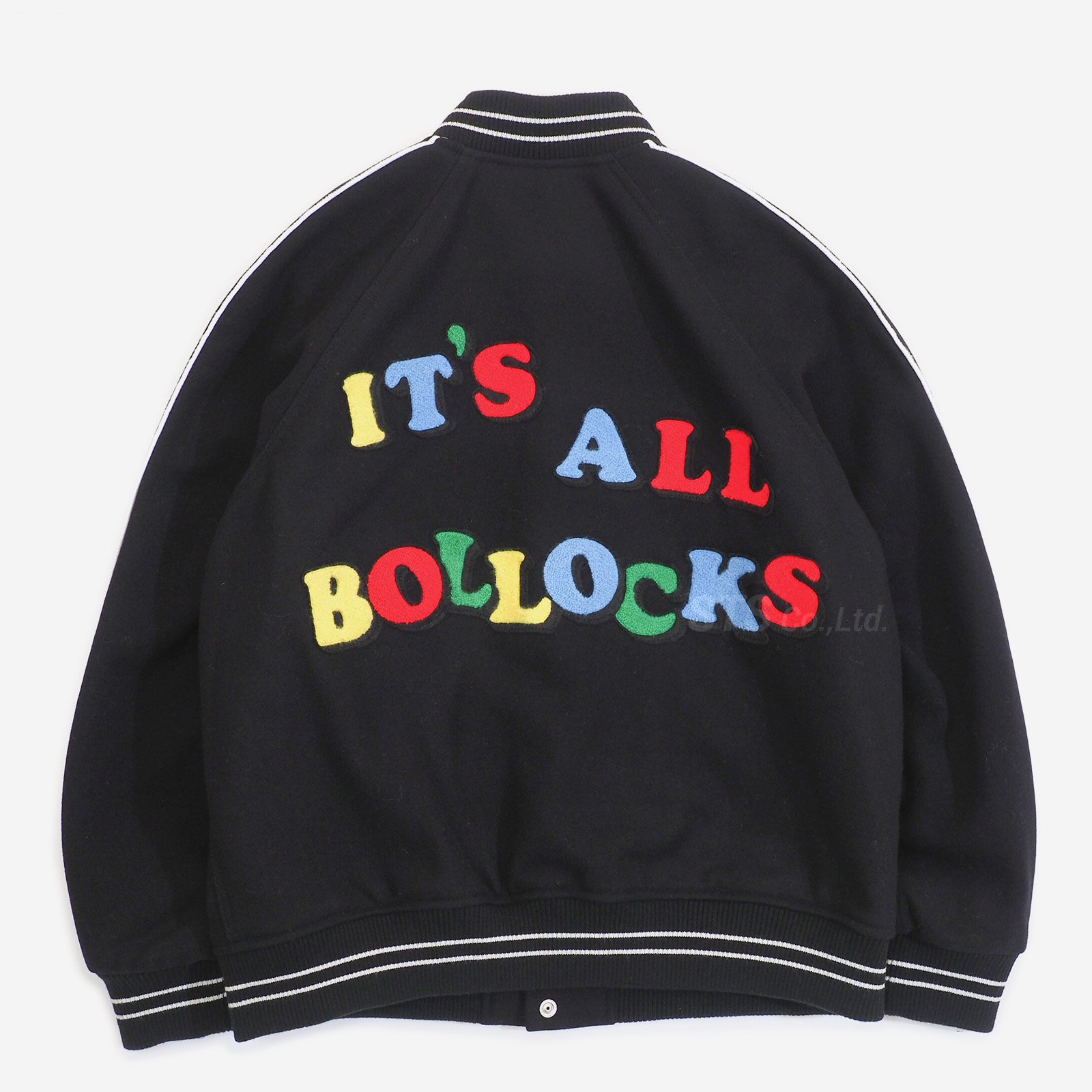 Supreme - Jamie Reid It's All Bollocks Varsity Jacket - UG.SHAFT