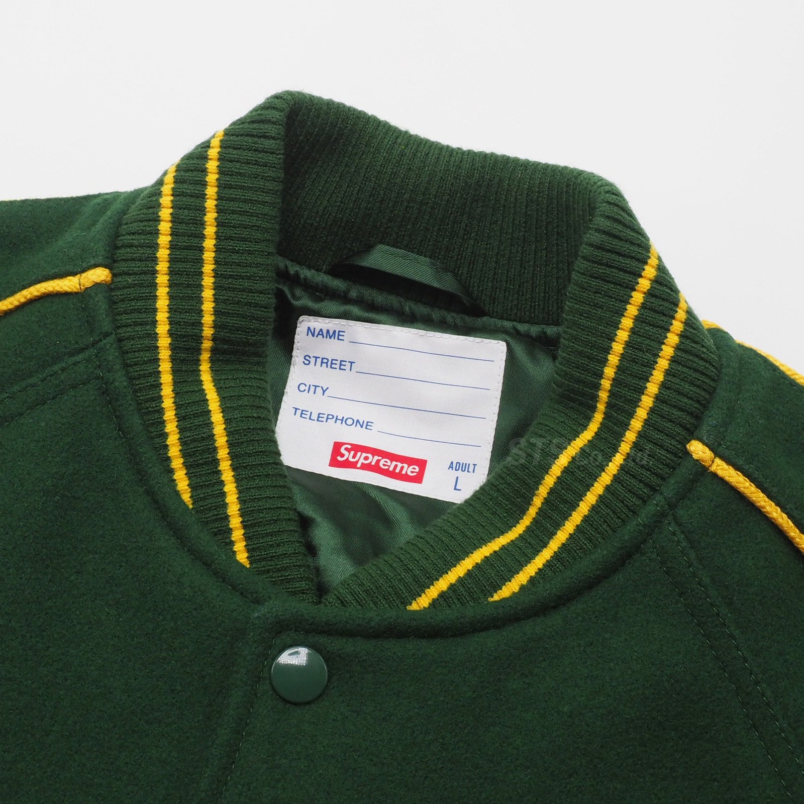 Supreme - Jamie Reid It's All Bollocks Varsity Jacket - UG.SHAFT