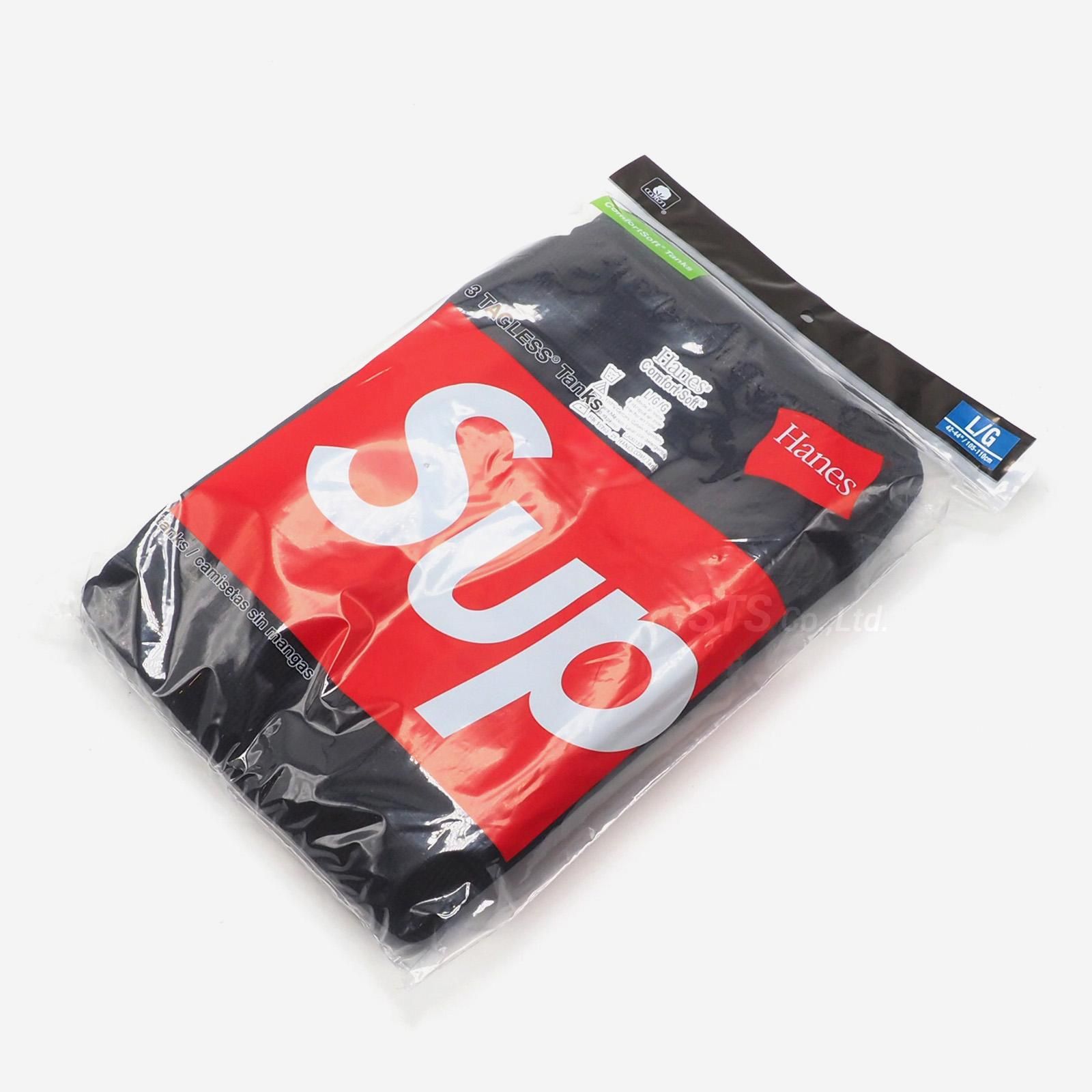 Supreme Hanes Tagless Tank Tops (3 pack) シュプリーム タンク Supreme Hanes Tagless Tank Tops 3枚パックタンクトップ グレー