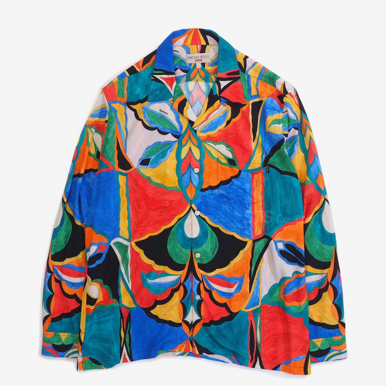 Supreme Emilio Pucci S/S Shirt Lサイズ fuja.com.br