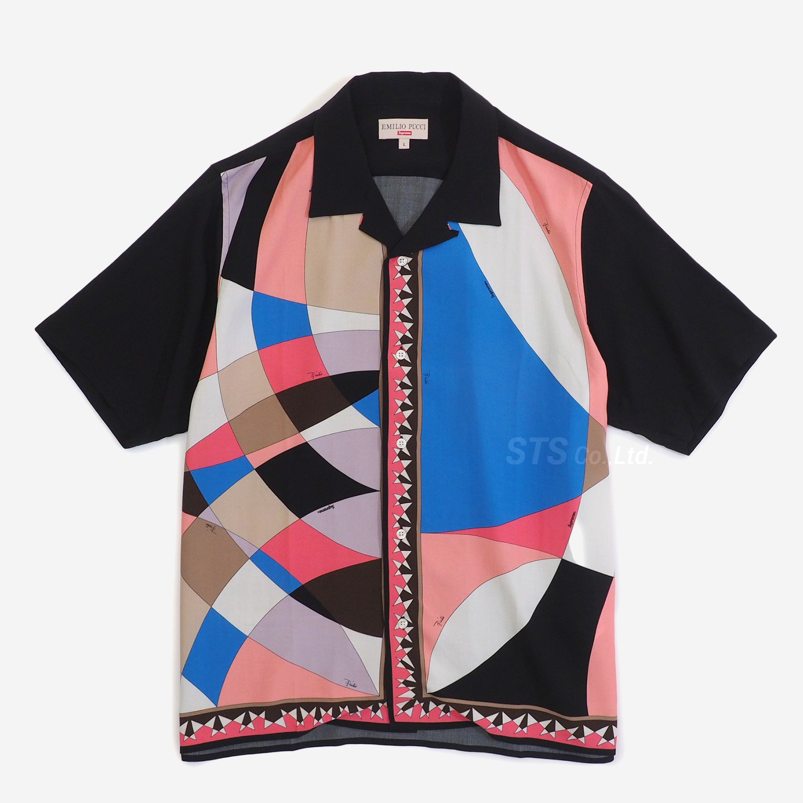 Supreme Emilio Pucci S/S Shirt Mサイズ
