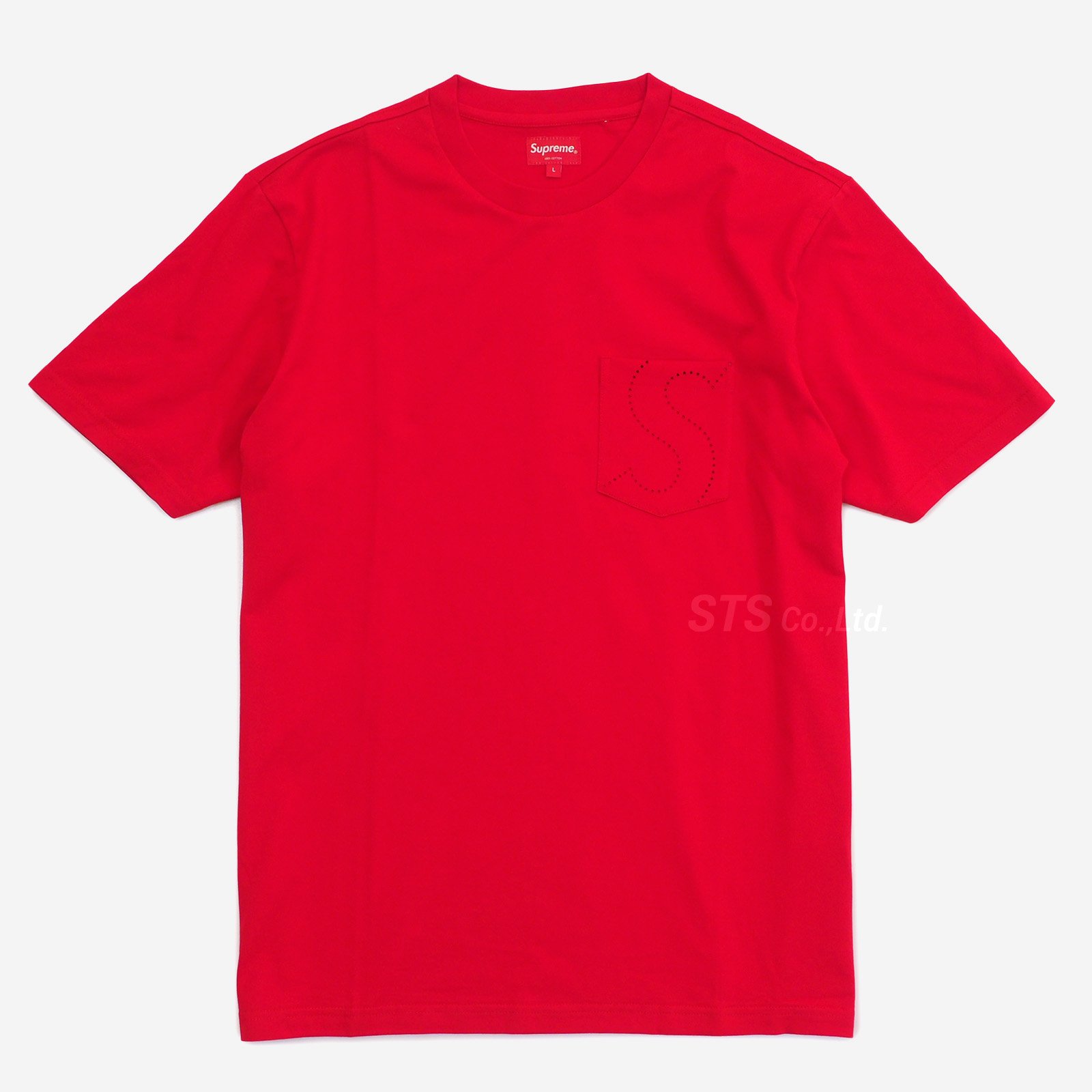 Supreme - Laser Cut S Logo Pocket Tee - UG.SHAFT