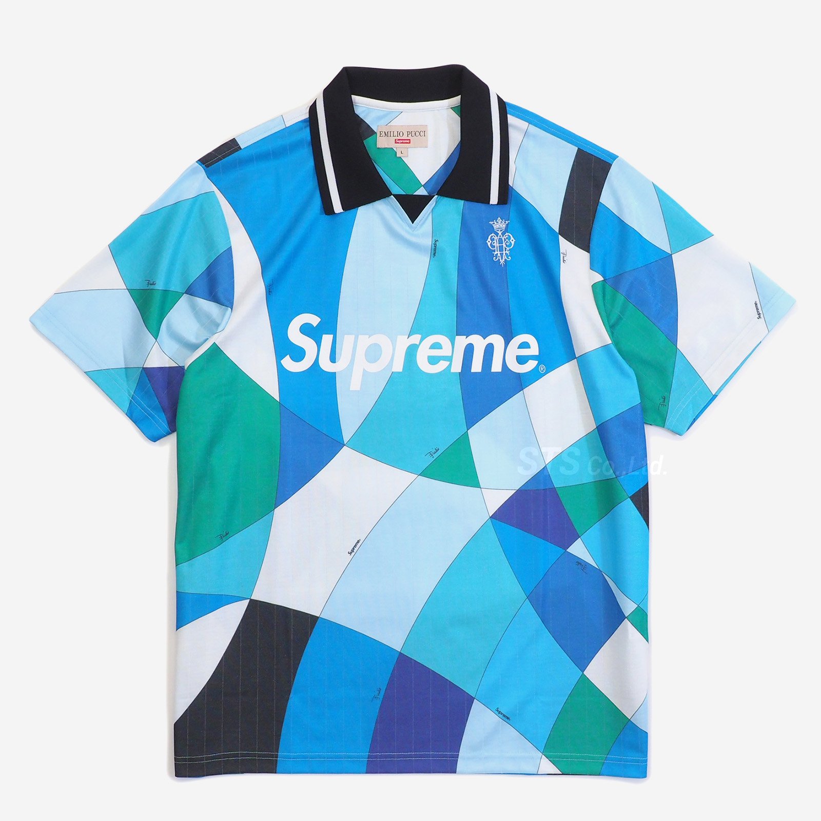 SUPREME EMILIO PUCCI soccer jersey サッカーTシャツ/カットソー(半袖/袖なし)