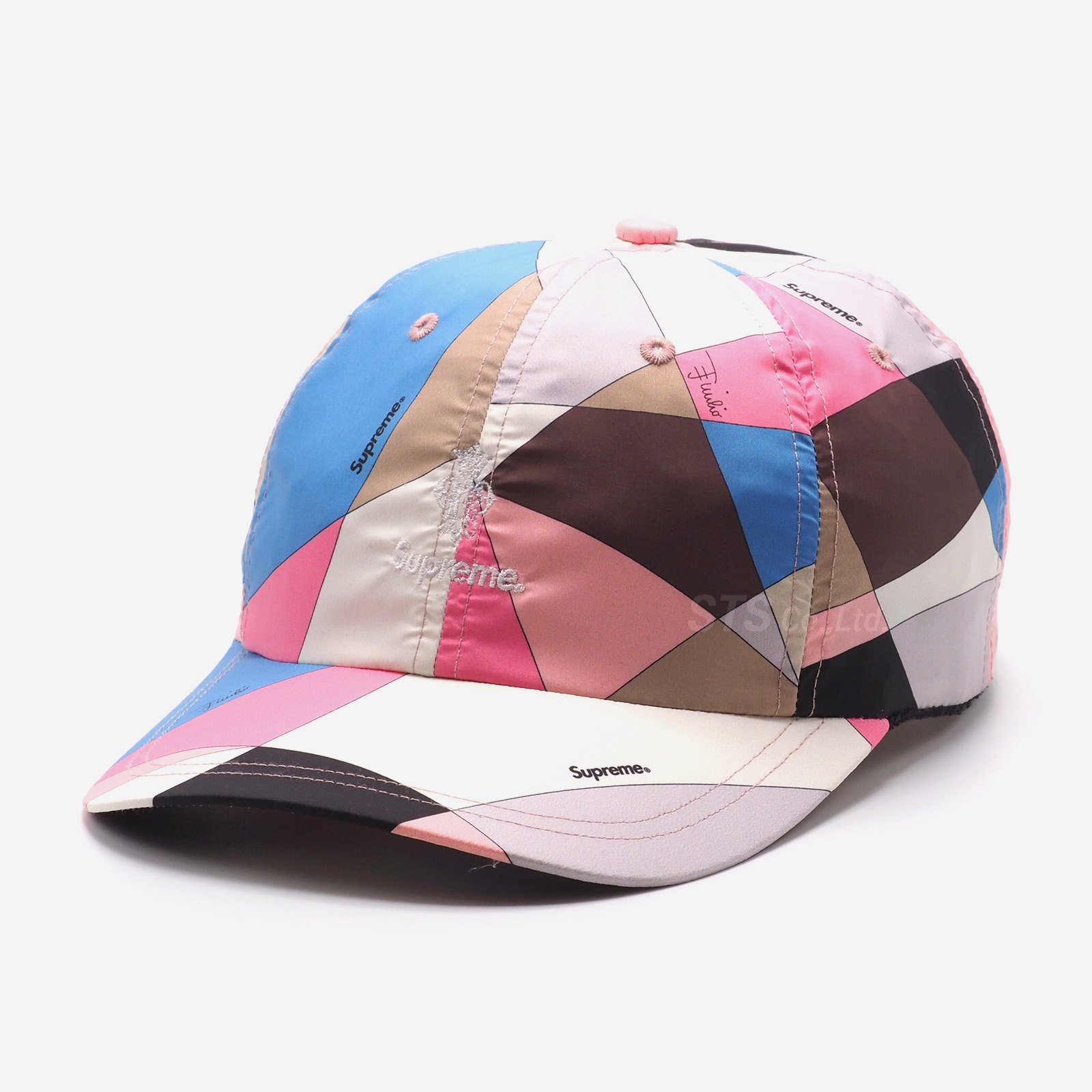 アウター ジャケット SUPREME x Emilio Pucci 6-Panel Cap PINK