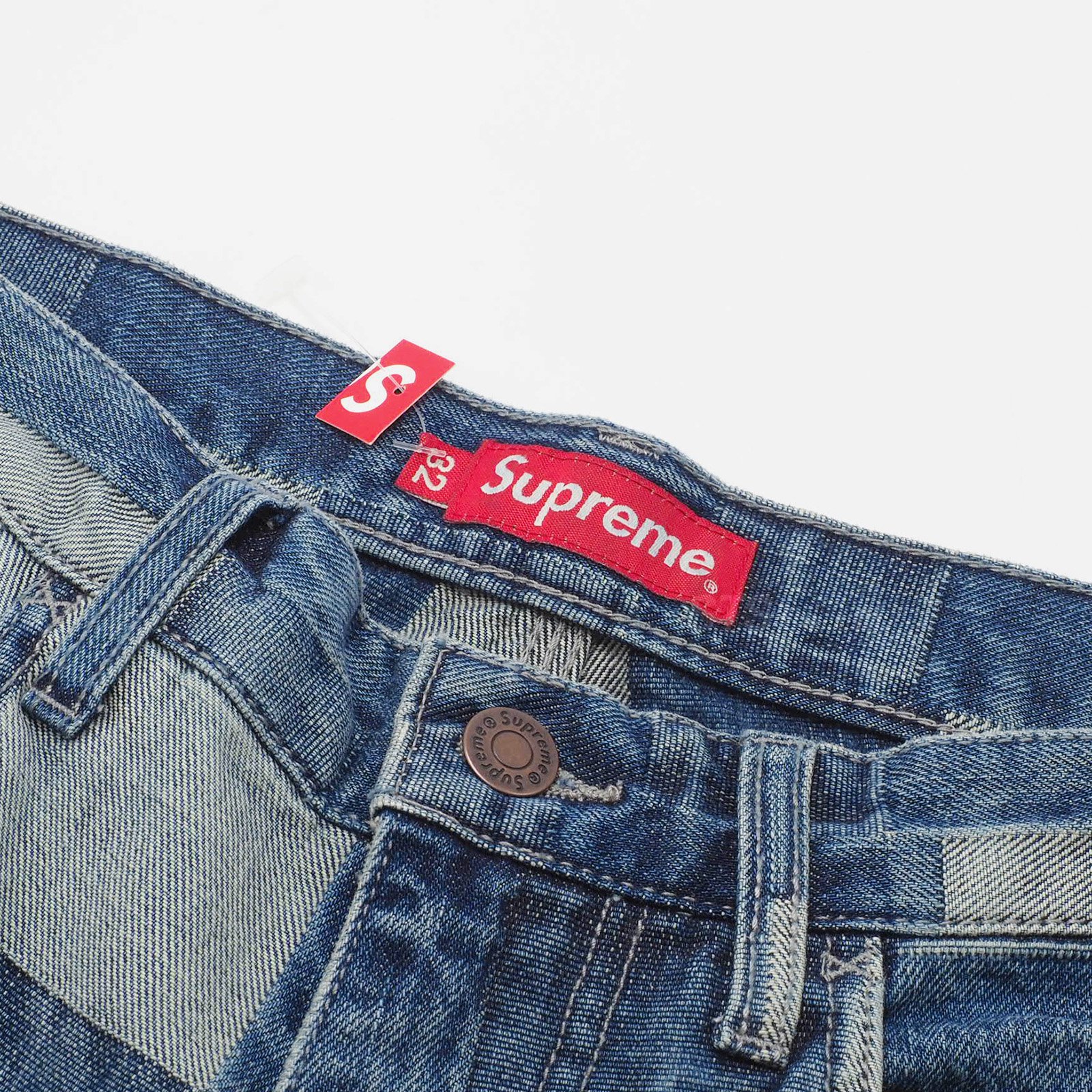 Supreme - Patched Denim Painter Pant - UG.SHAFT