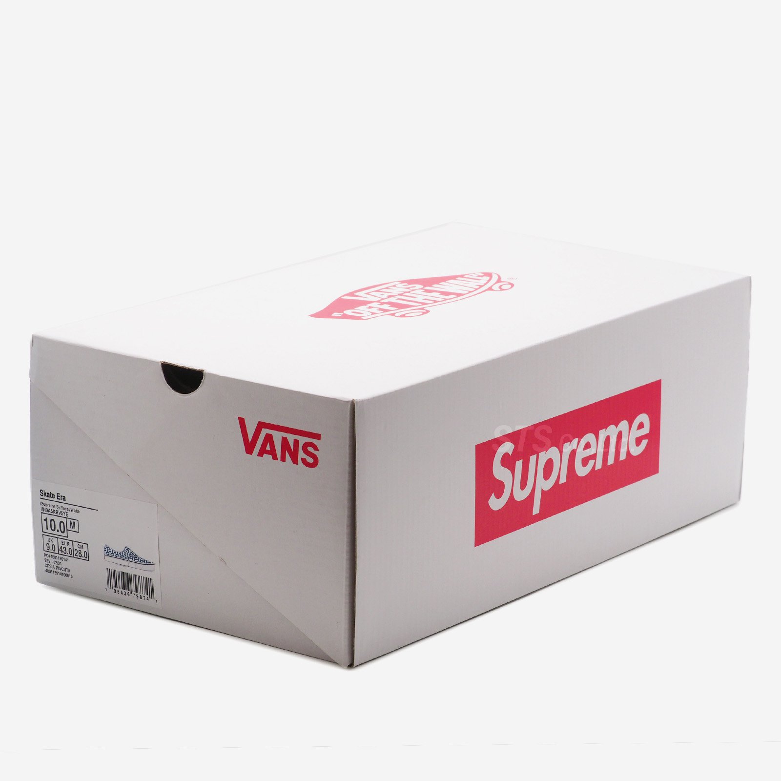 Supreme Vans Monogram S Logo Skate Era Size 11 New In Box 🔥