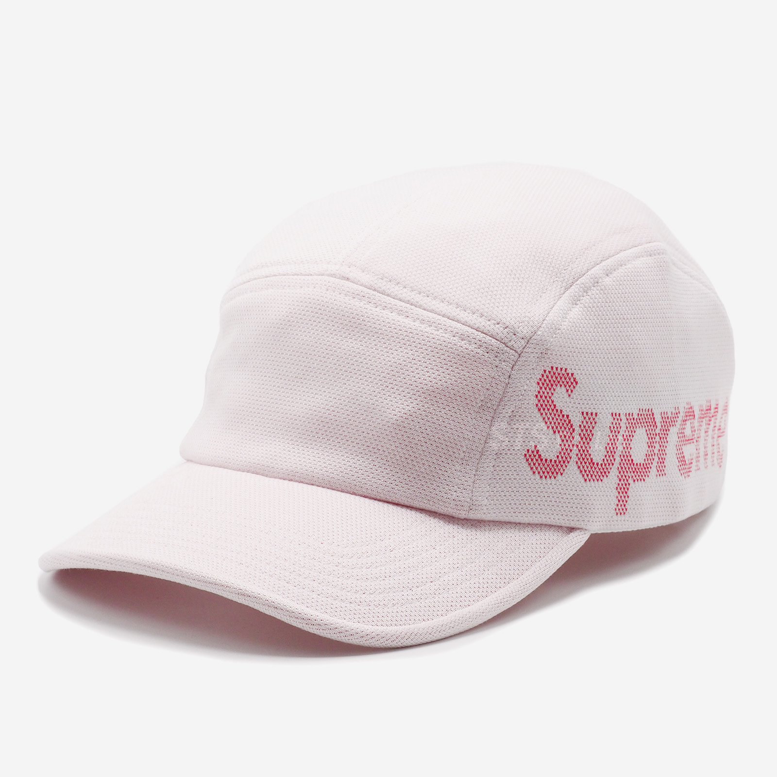 Supreme◇21SS/Jacquard Pique Camp Cap/キャンプキャップ/FREE/PNK