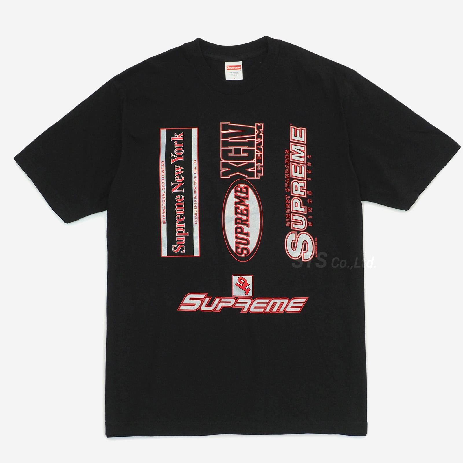 streetsupreme21FW multi logos Tシャツ - Tシャツ/カットソー(半袖/袖