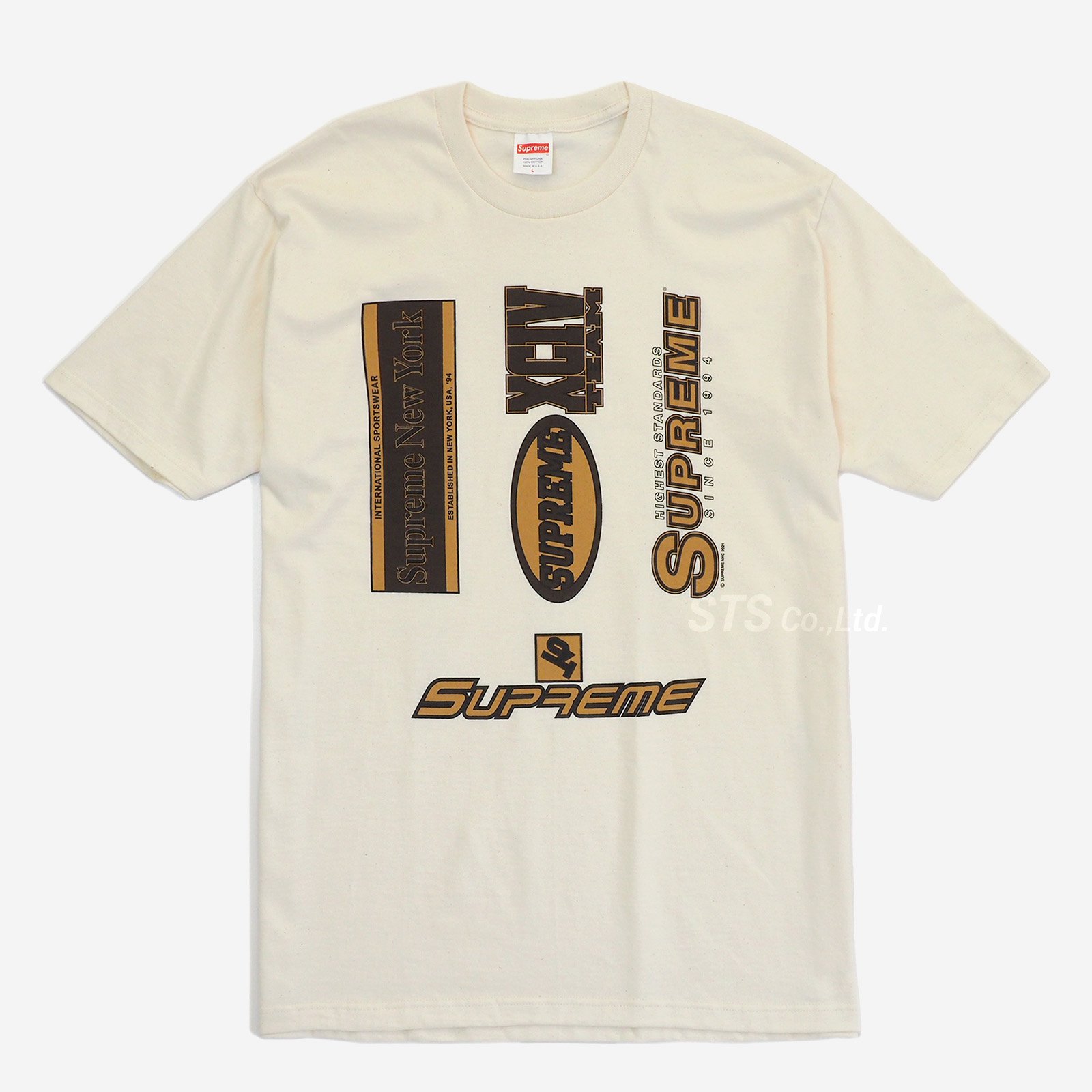 Supreme - Multi Logos Tee - UG.SHAFT