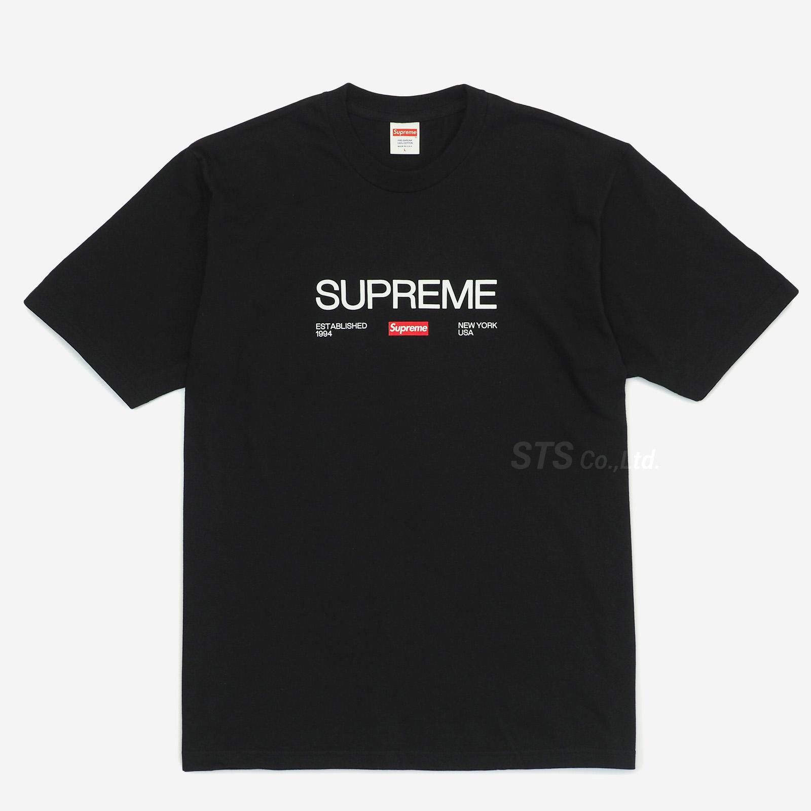 WHITEホワイト【新品】Supreme Est.1994 Tee Lサイズ