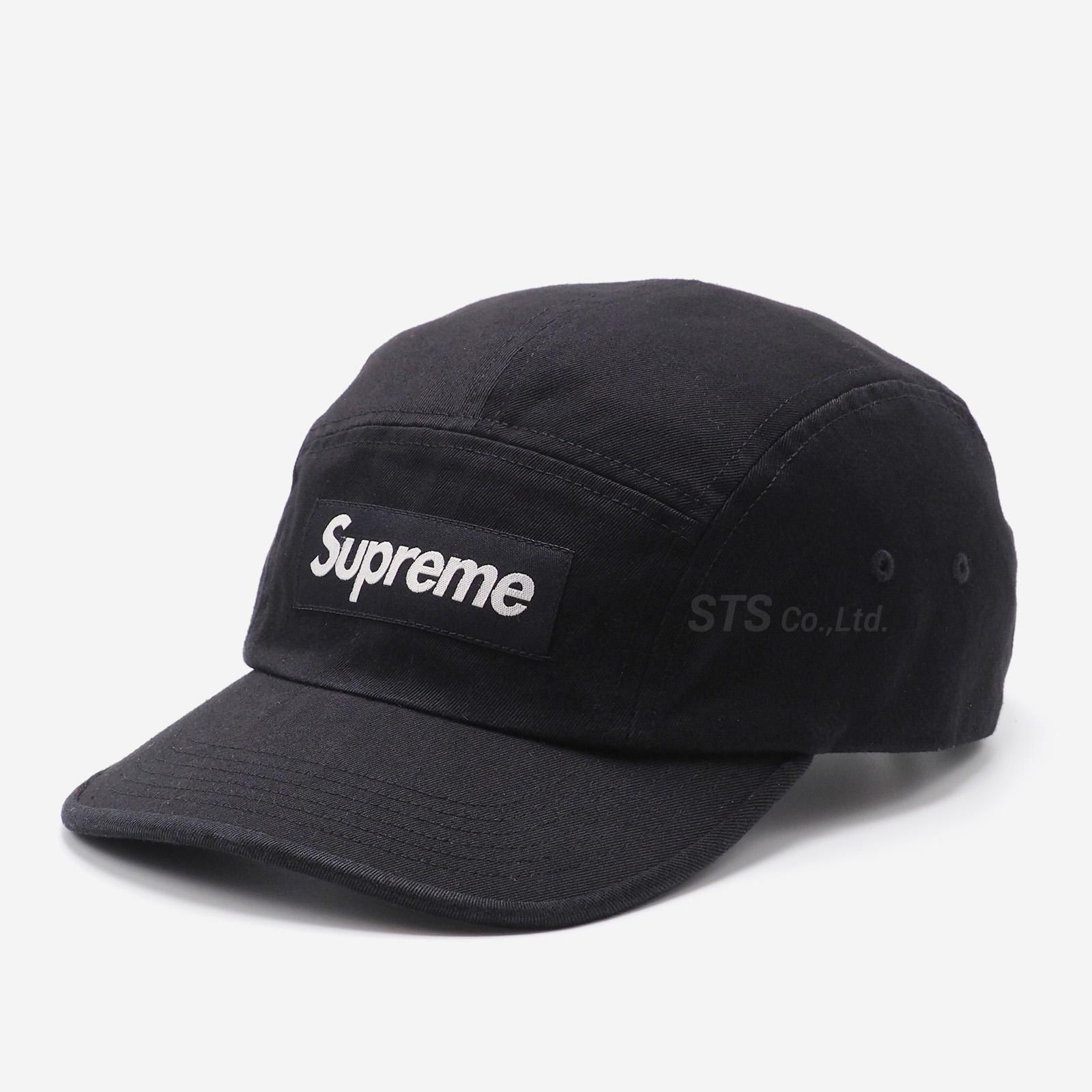 supreme washed chino twill camp cap