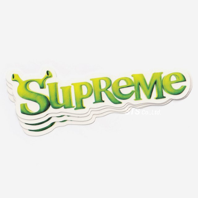 Supreme - Shrek Sticker