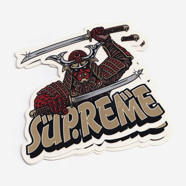 Supreme - Samurai Sticker