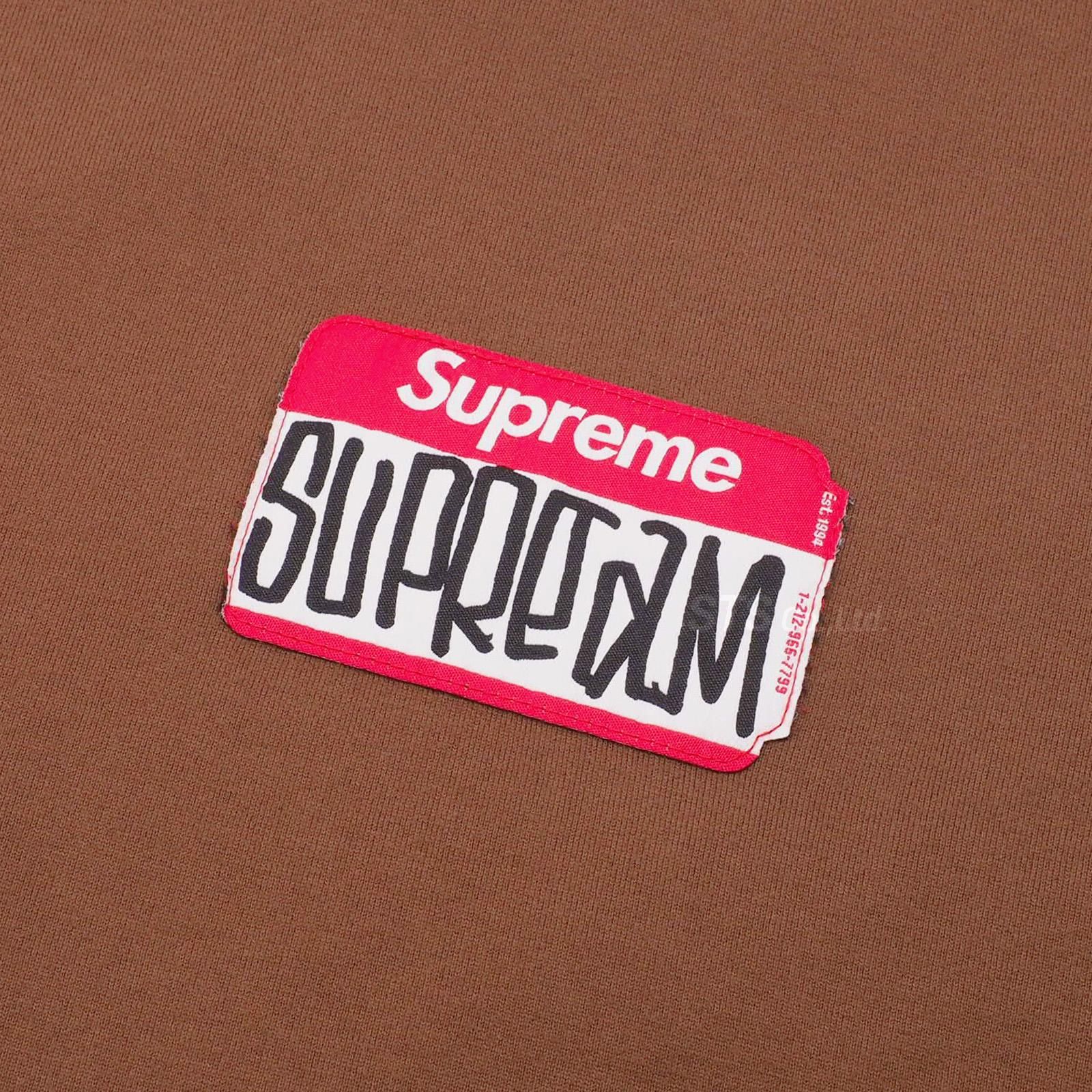 Supreme - Gonz Nametag S/S Top - UG.SHAFT