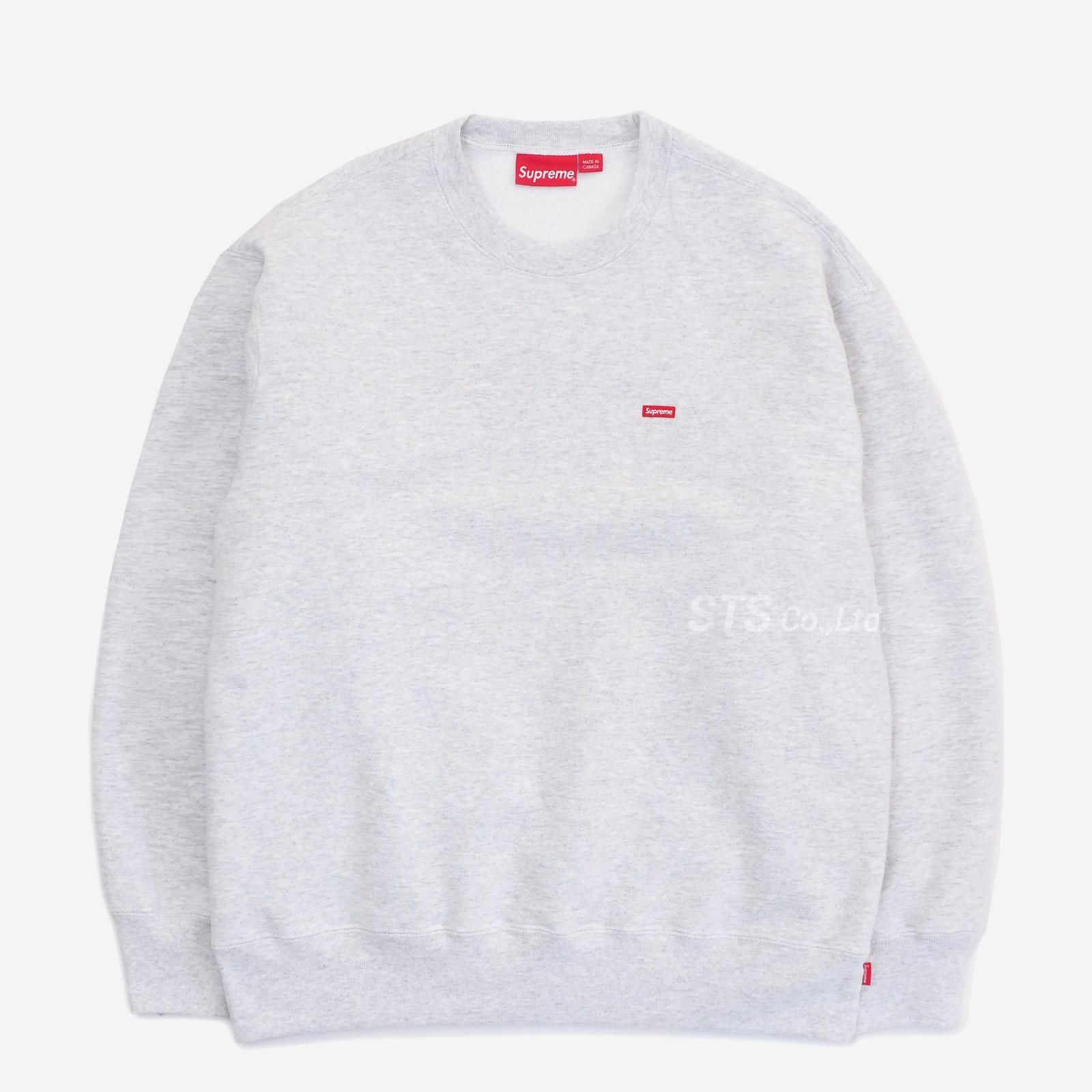 Supreme Small Box Crewneck Ash Grey Sサイズ