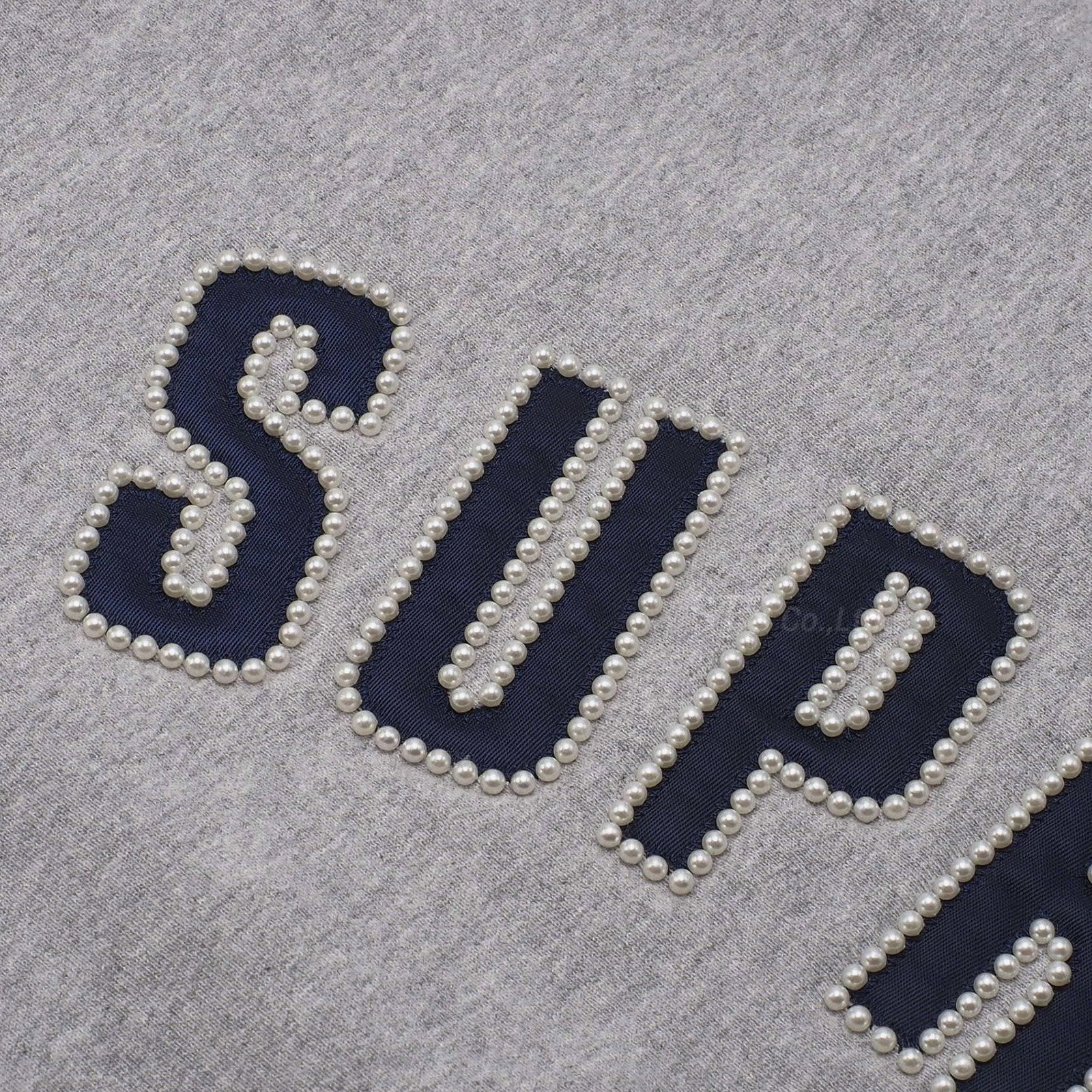 Supreme Pearl Logo Hooded Sweatshirt Dark Green