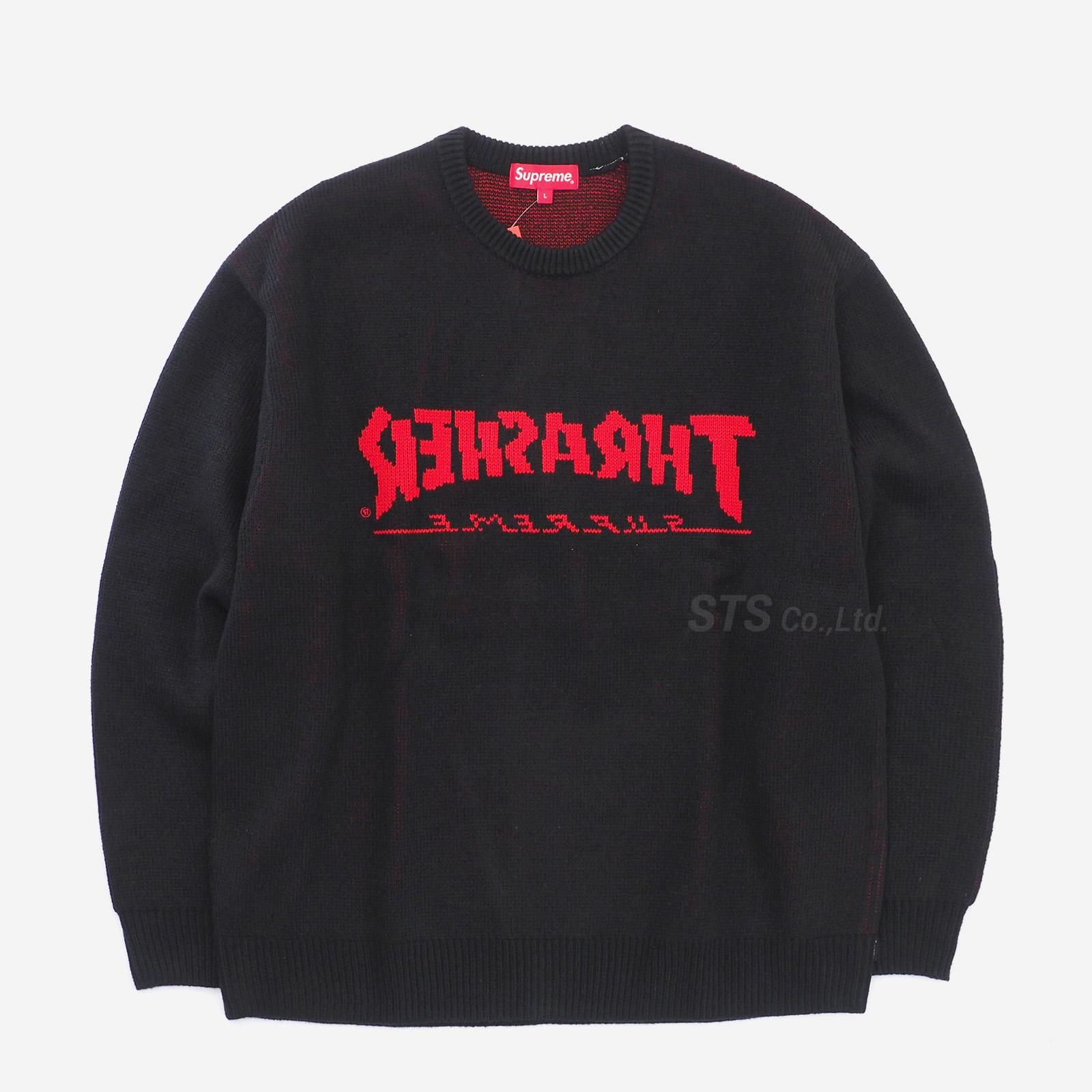 去年購入いたしましたThrasher×supreme ニット