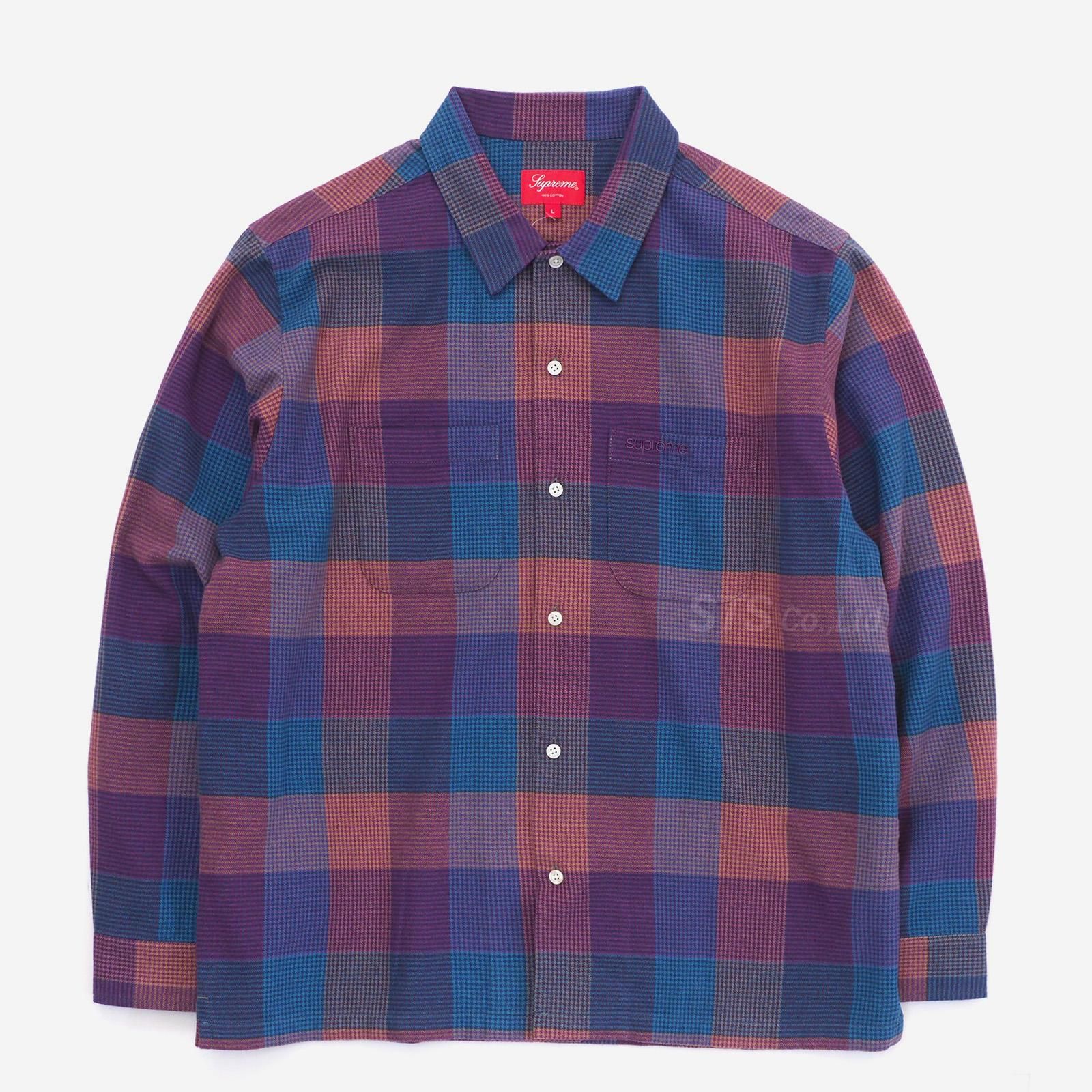 XLサイズ　supreme Plaid Flannel Shirt