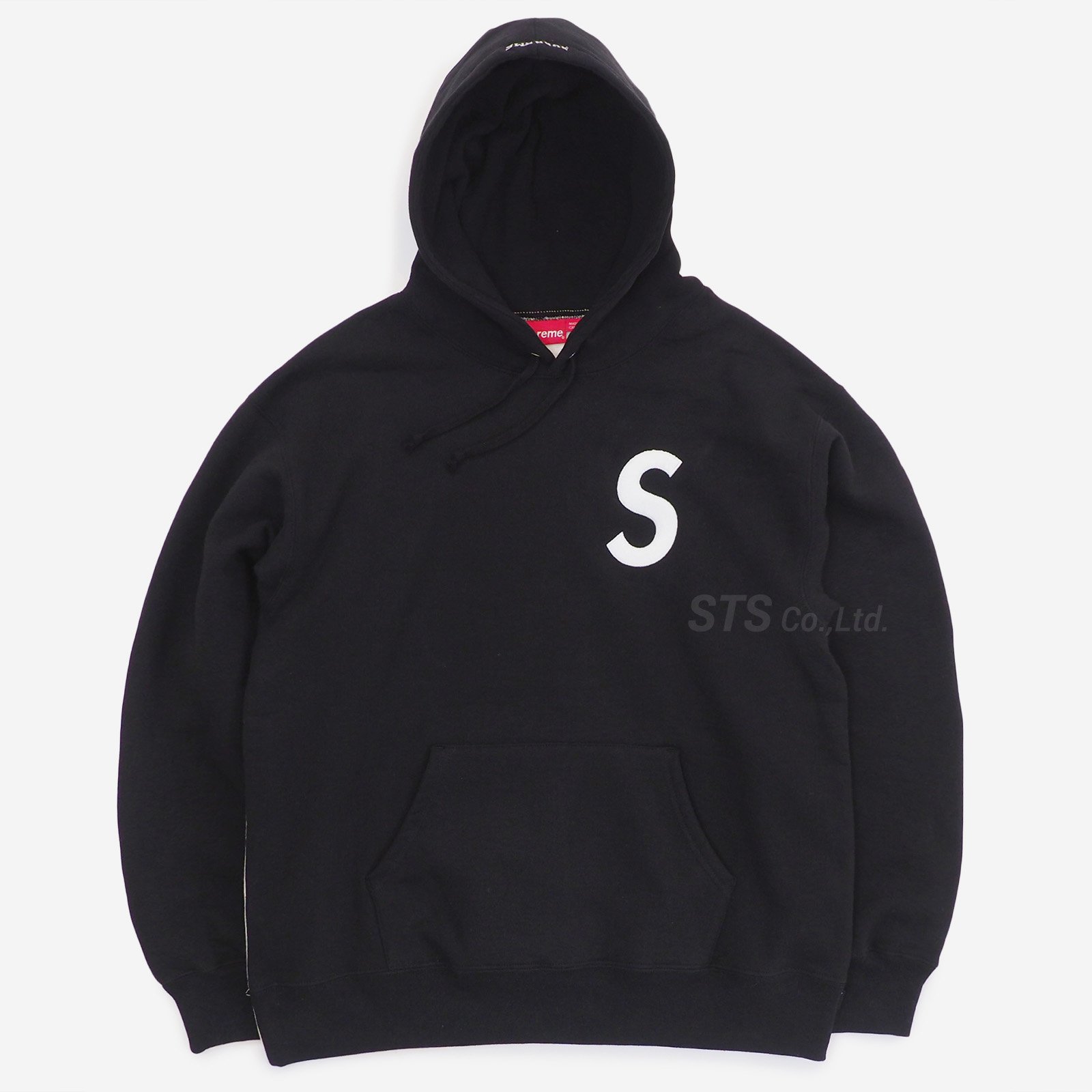 【グレー XL】S Logo Hooded Sweatshirt