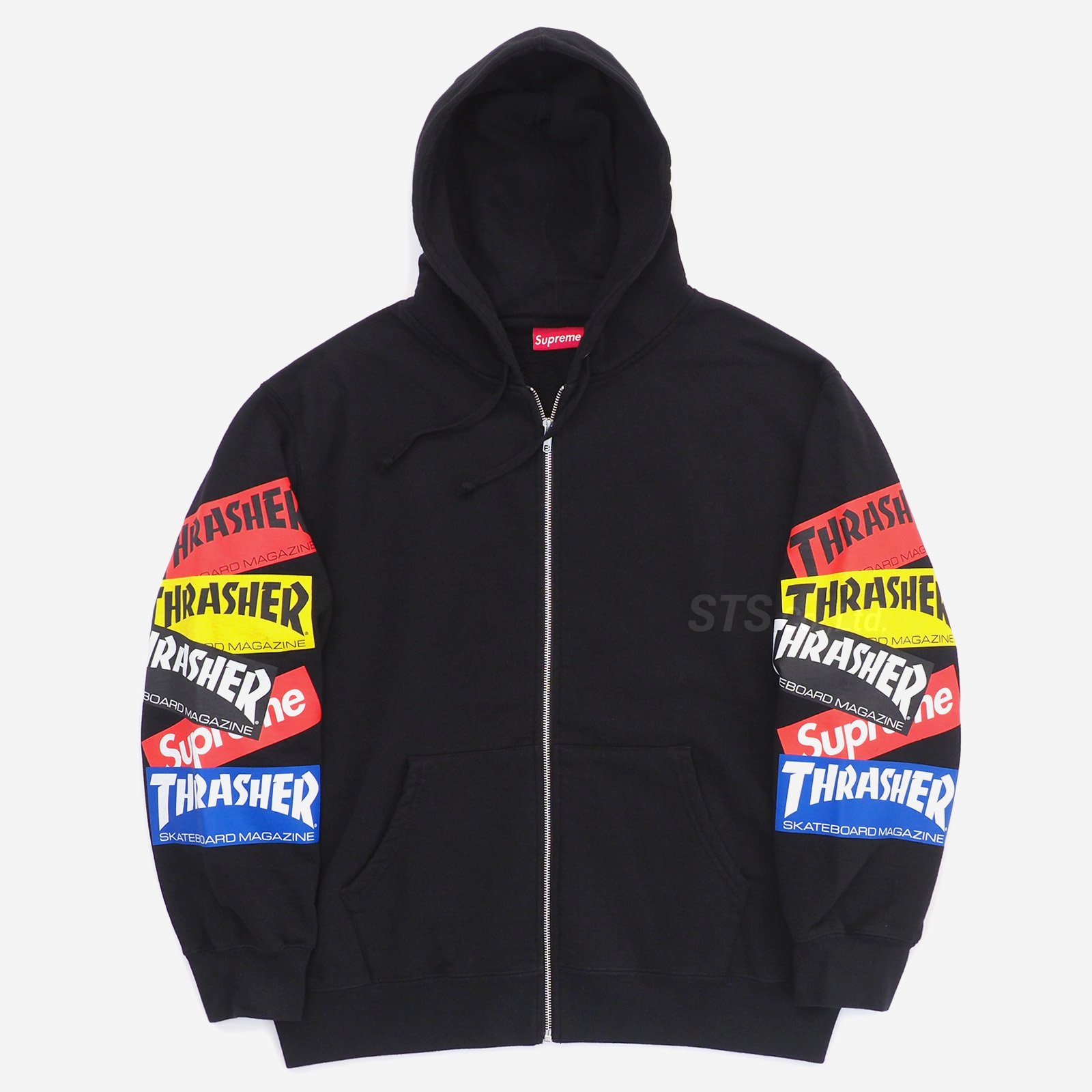 Supreme Thrasher Zip Up Hooded 21aw