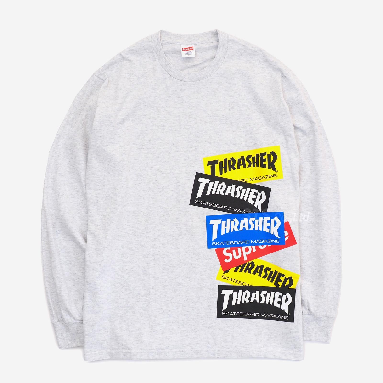 Supreme/Thrasher Multi Logo L/S Tee - UG.SHAFT