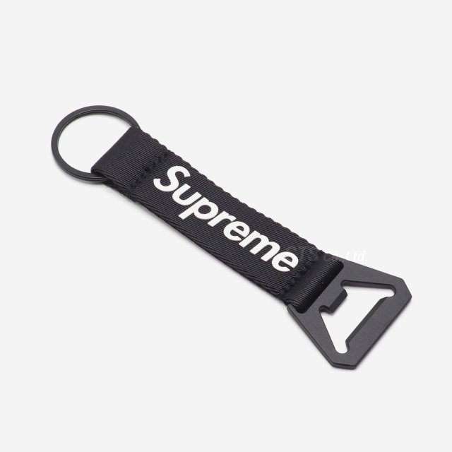 【SALE】Supreme - Bottle Opener Webbing Keychain