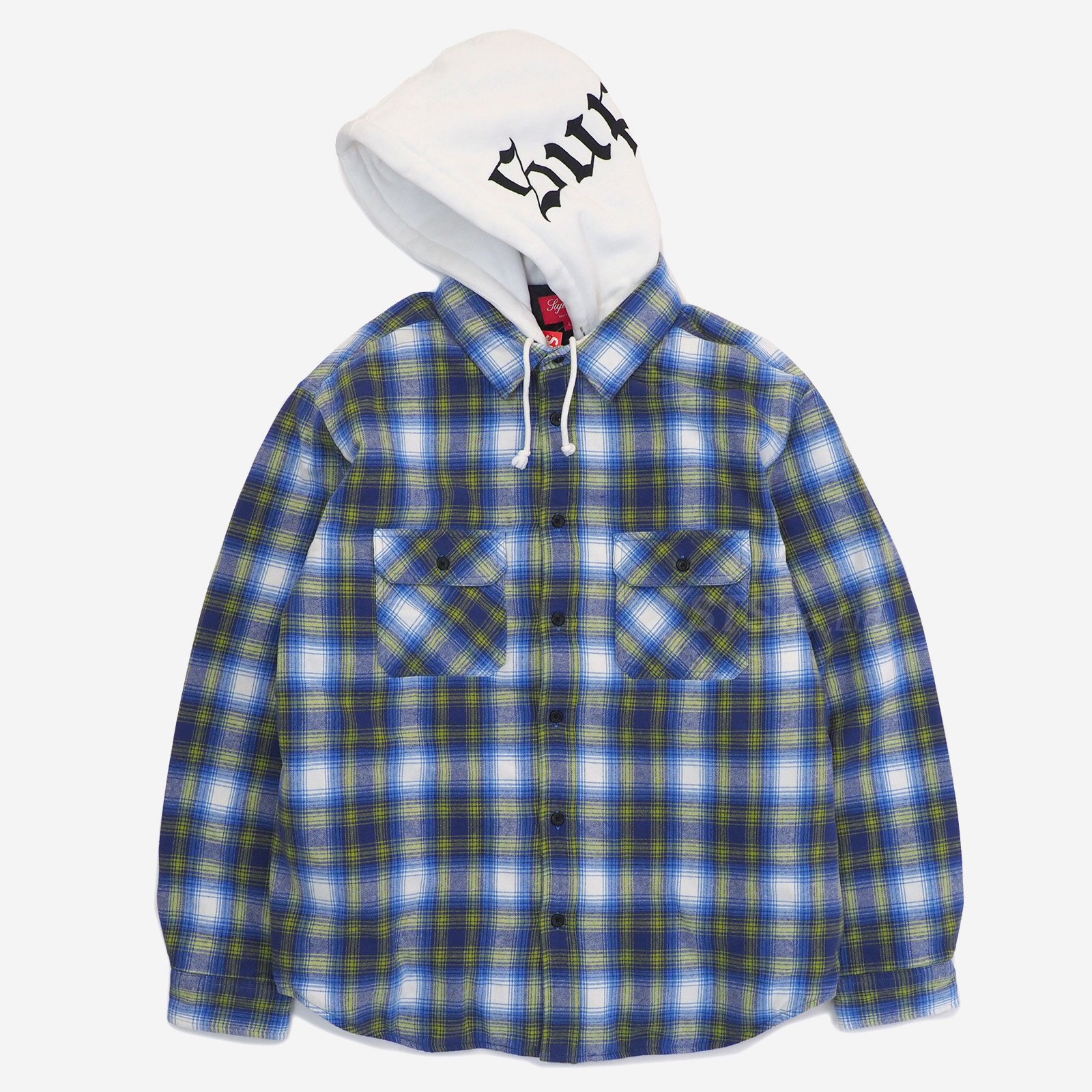 Supreme - Hooded Flannel Zip Up Shirt - UG.SHAFT