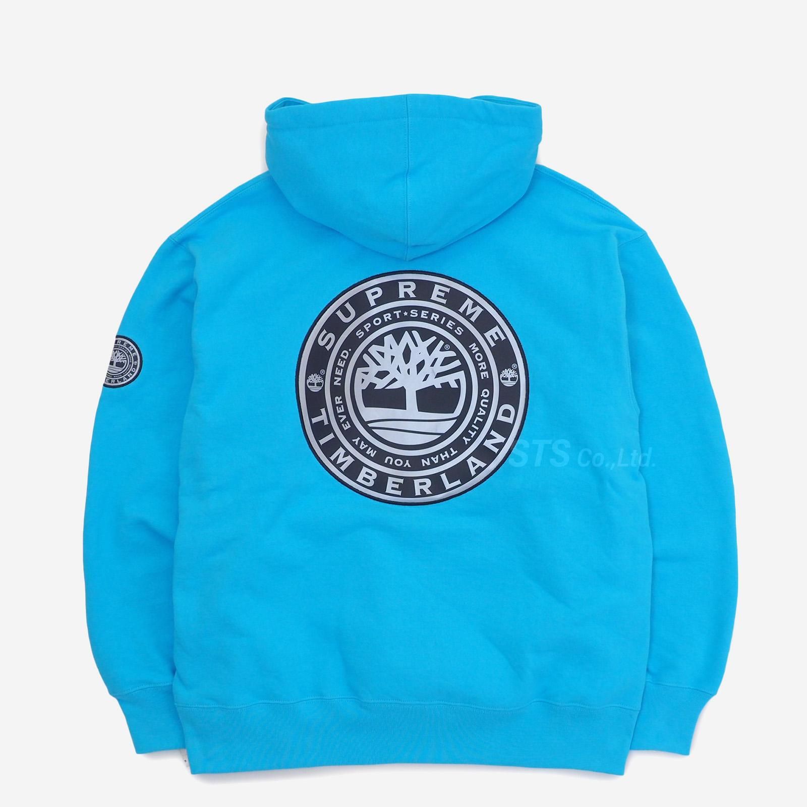 Supreme Timberland Hooded Sweatshirt 緑 L-