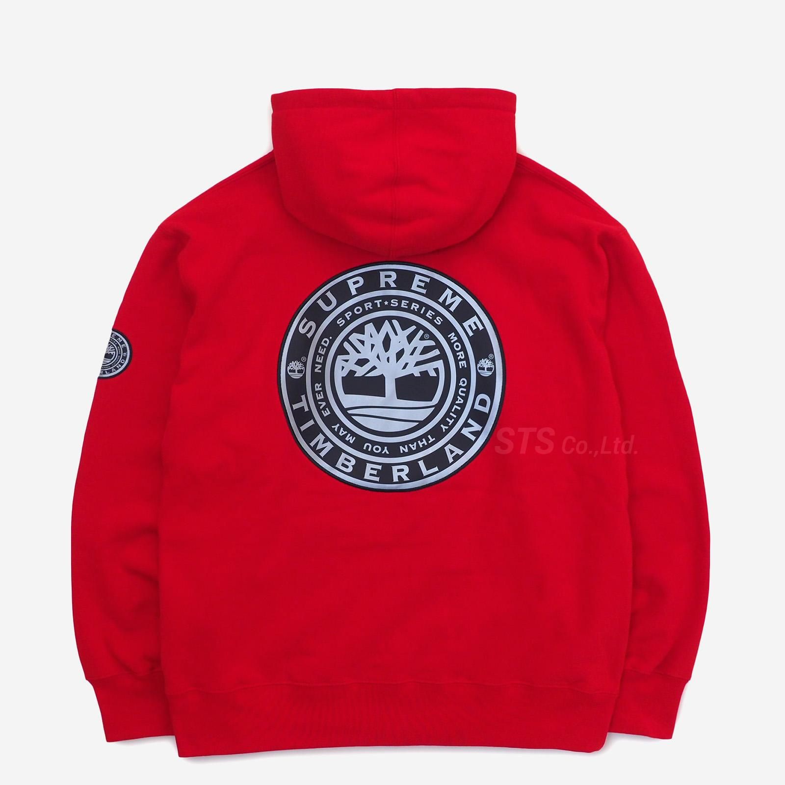 Supreme Timberland Hooded Sweatshirt 緑 L-