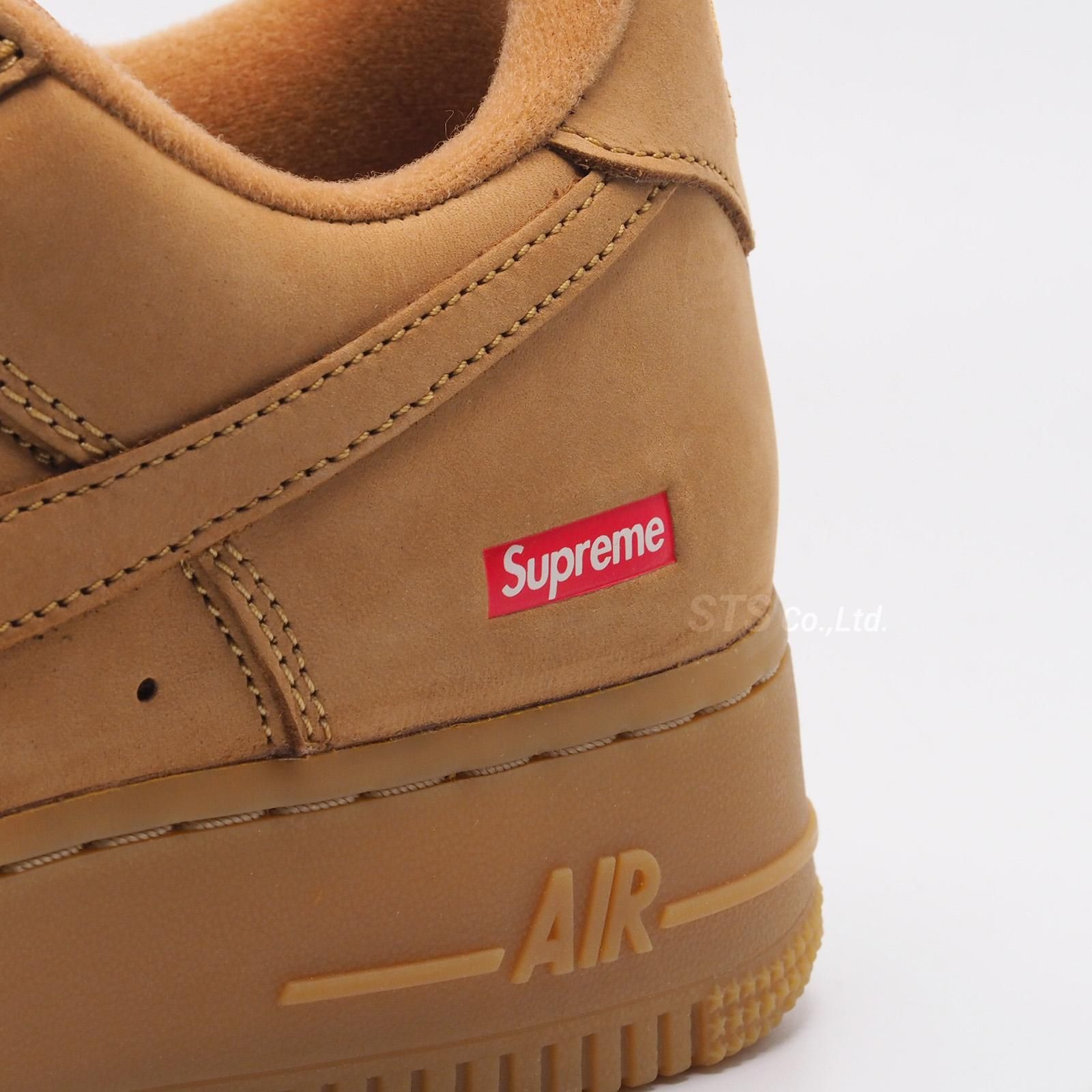 Nike Air Force 1 Supreme ベージュ スエード 2025年最新】Nike エアフォース1 シュプリーム ベージュの人気