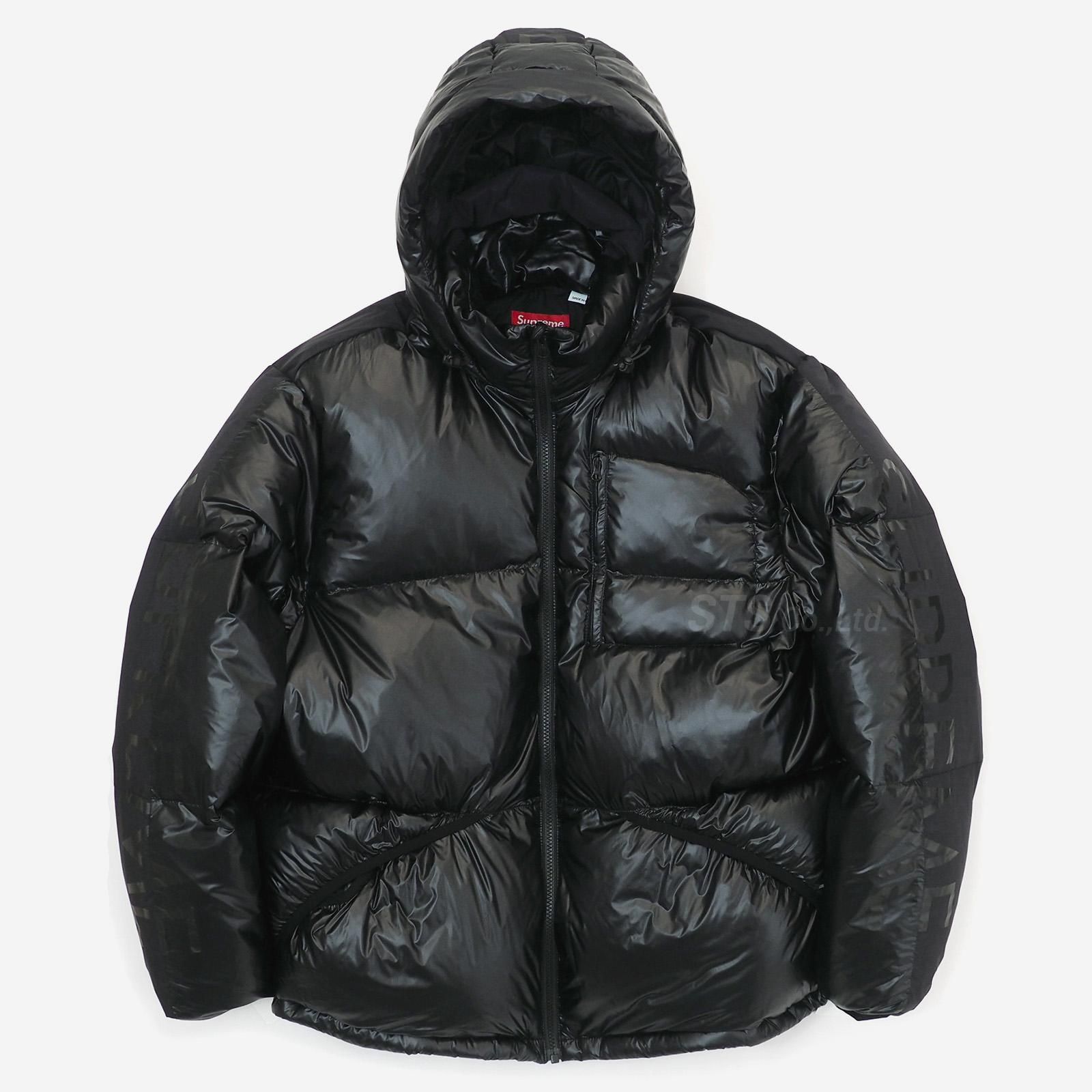 supreme hooded down jacket XL