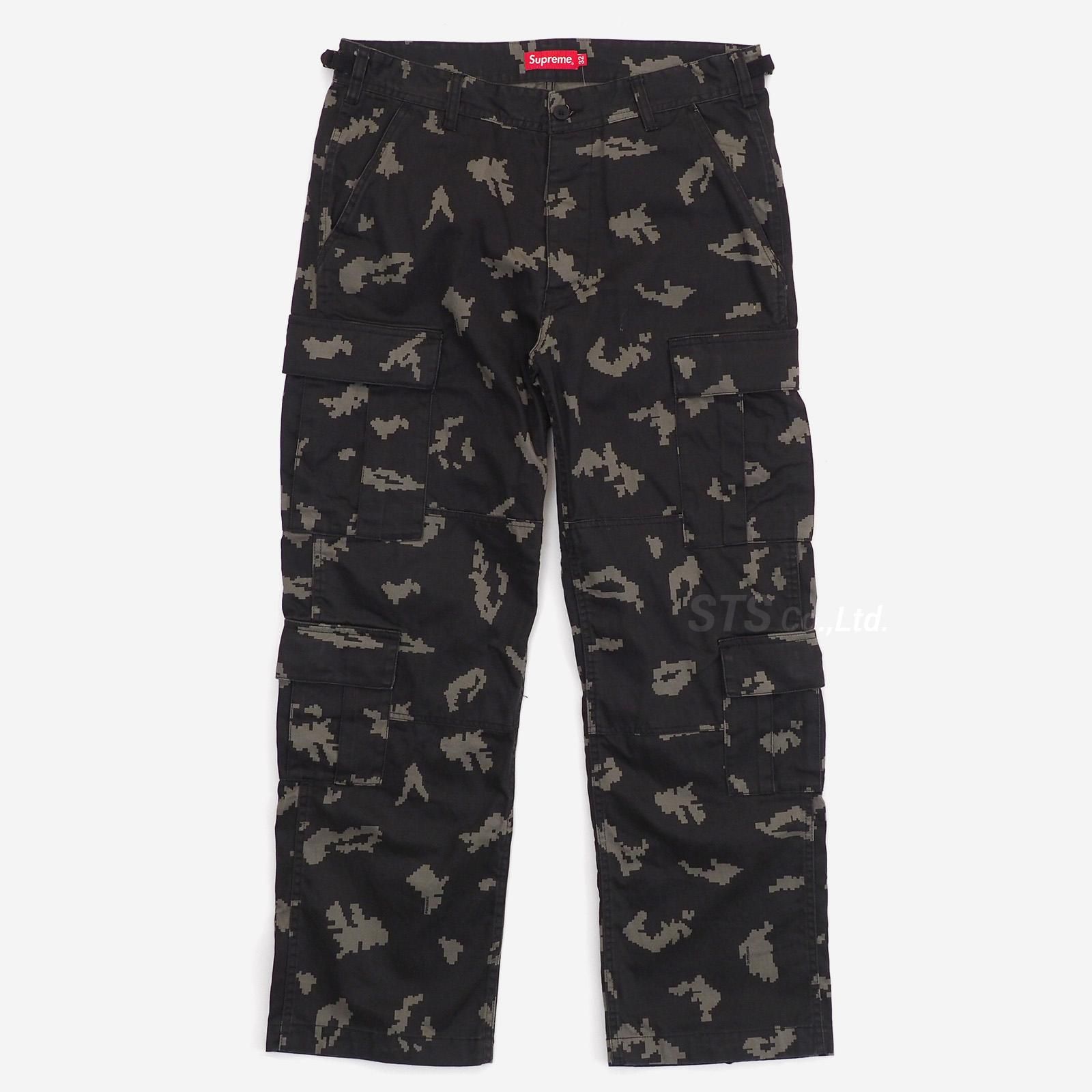 メンズSupreme Cargo Pant Black Camo 4304 - ワークパンツ/カーゴパンツ