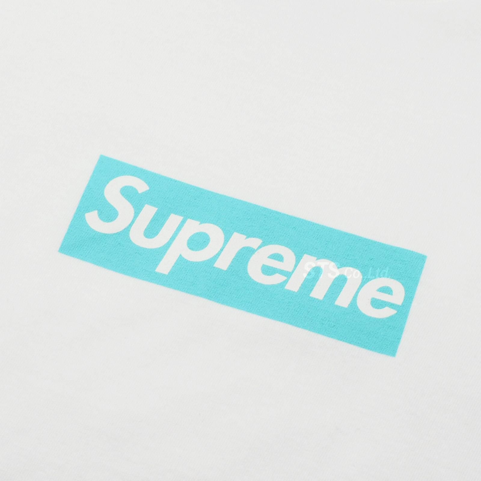 supreme tiffany&co BOX LOGO TEE S size