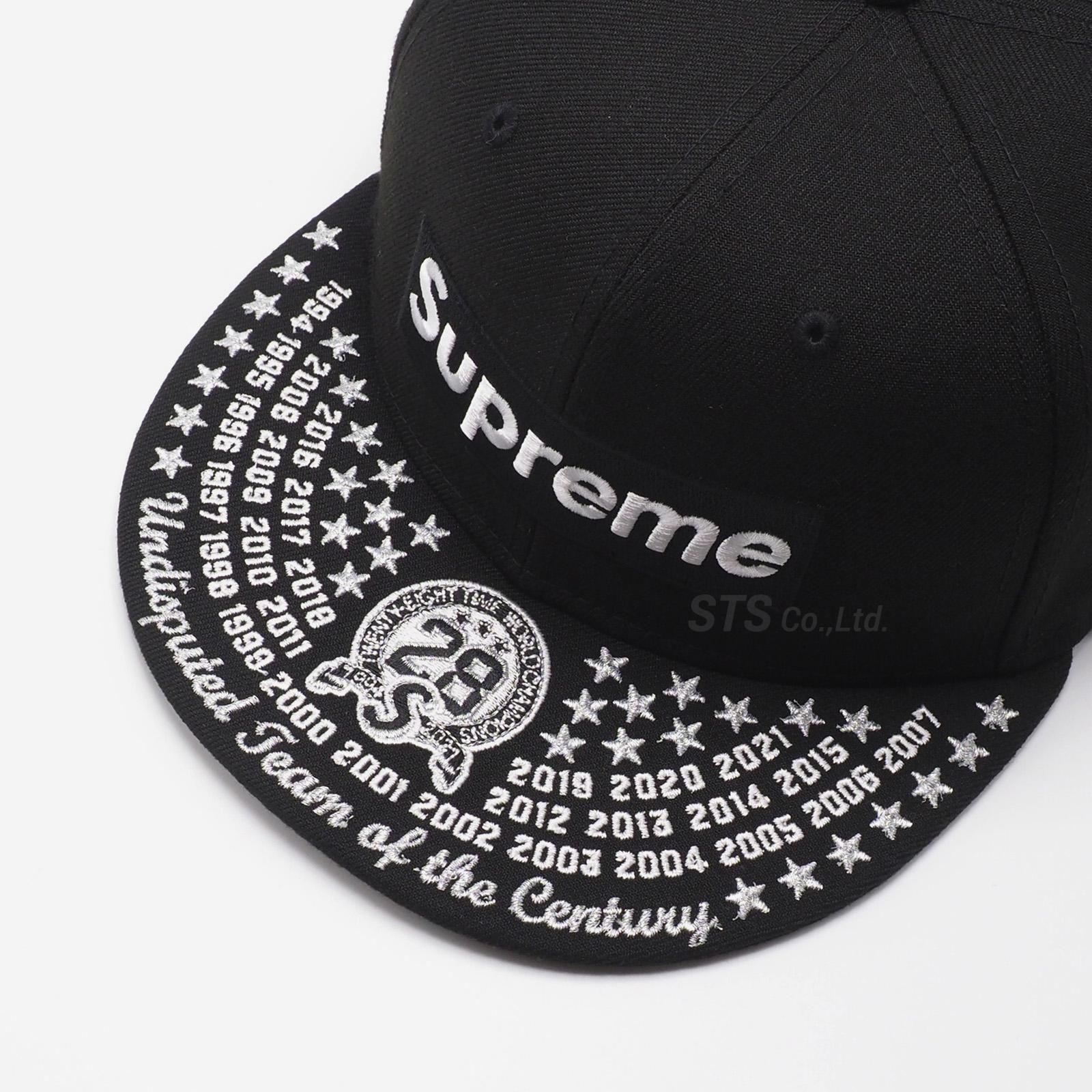 Supreme Undisputed Box Logo New Era ブラック