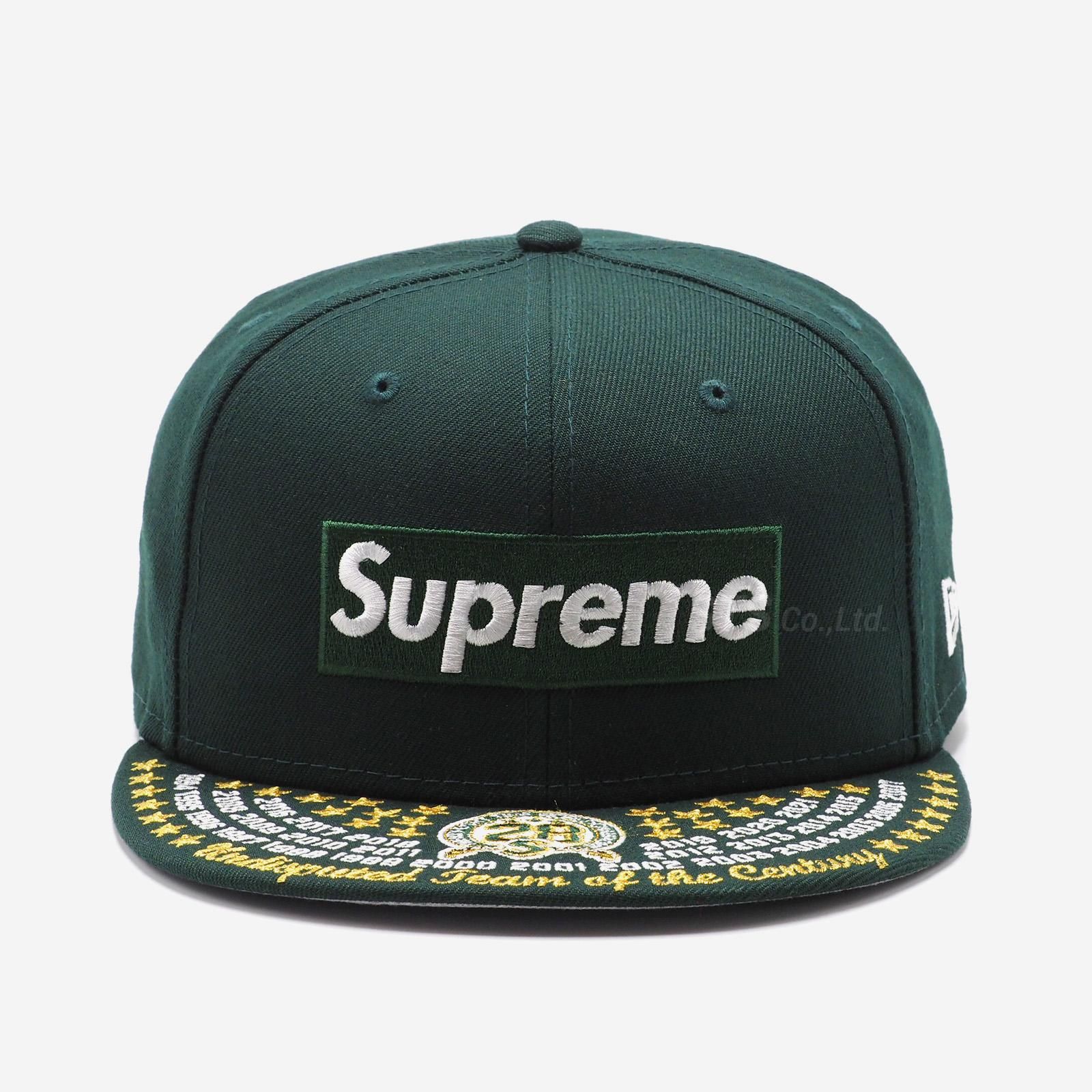 帽子supreme Undisputed box logo newera 7 1/2