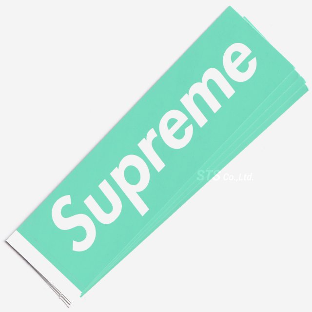 Supreme/Tiffany&Co.  Box Logo Sticker
