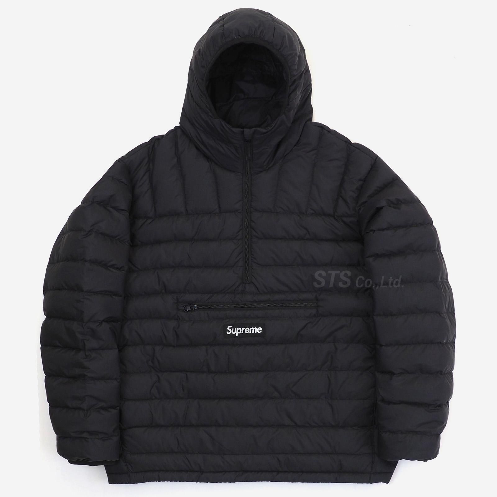 SUPREME MICRO DOWN PULLOVER BLACK XL