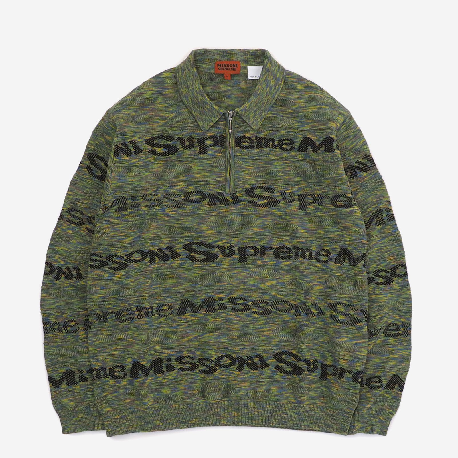 Supreme/Missoni Zip L/S Polo - UG.SHAFT