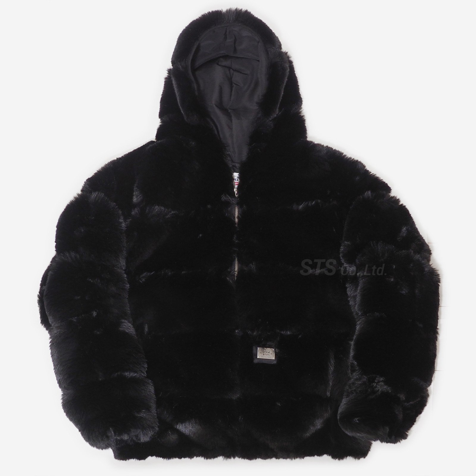 Supreme WTAPS Faux Fur Hooded Jacket 黒L | hartwellspremium.com