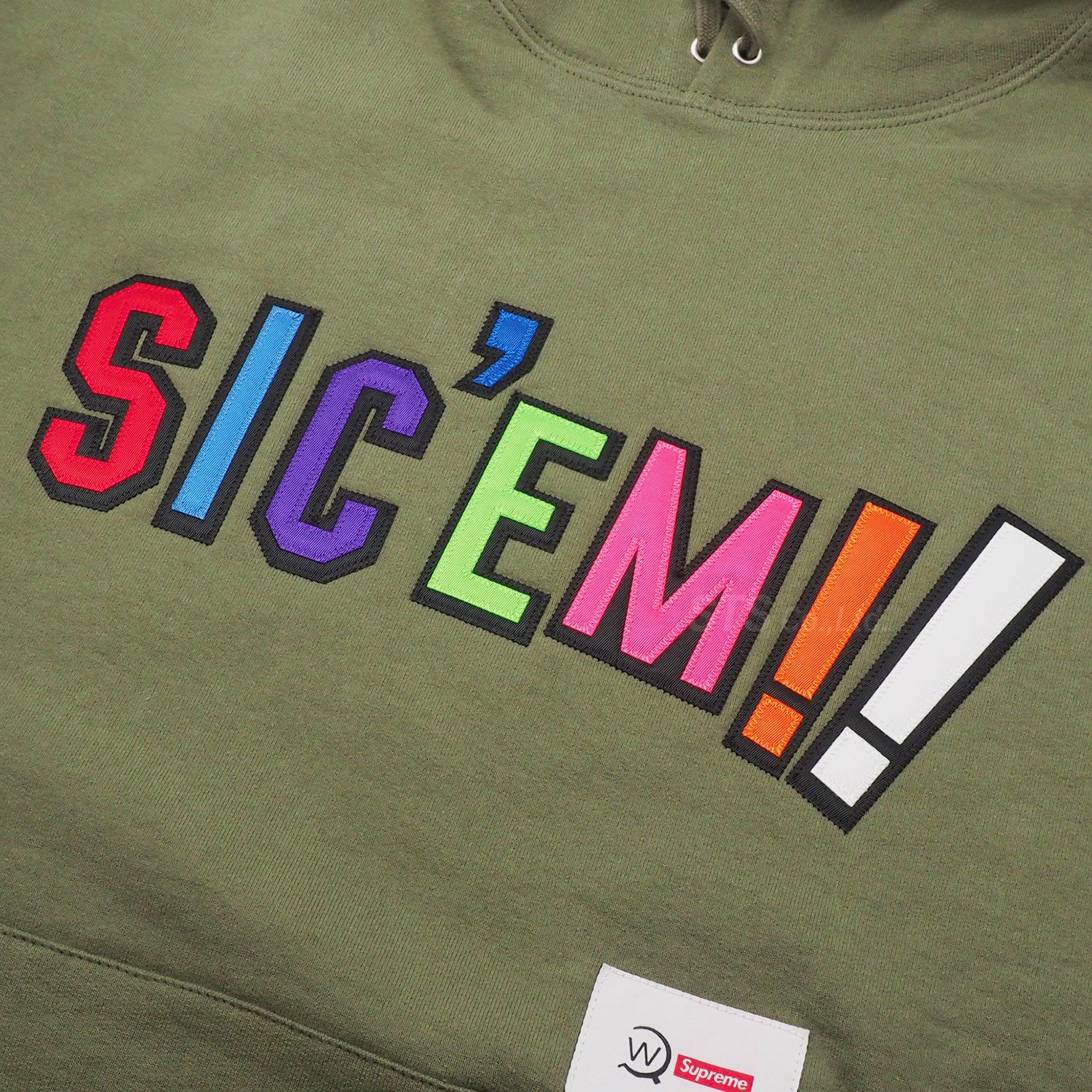 Supreme/WTAPS Sic'em! Hooded Sweatshirt - UG.SHAFT